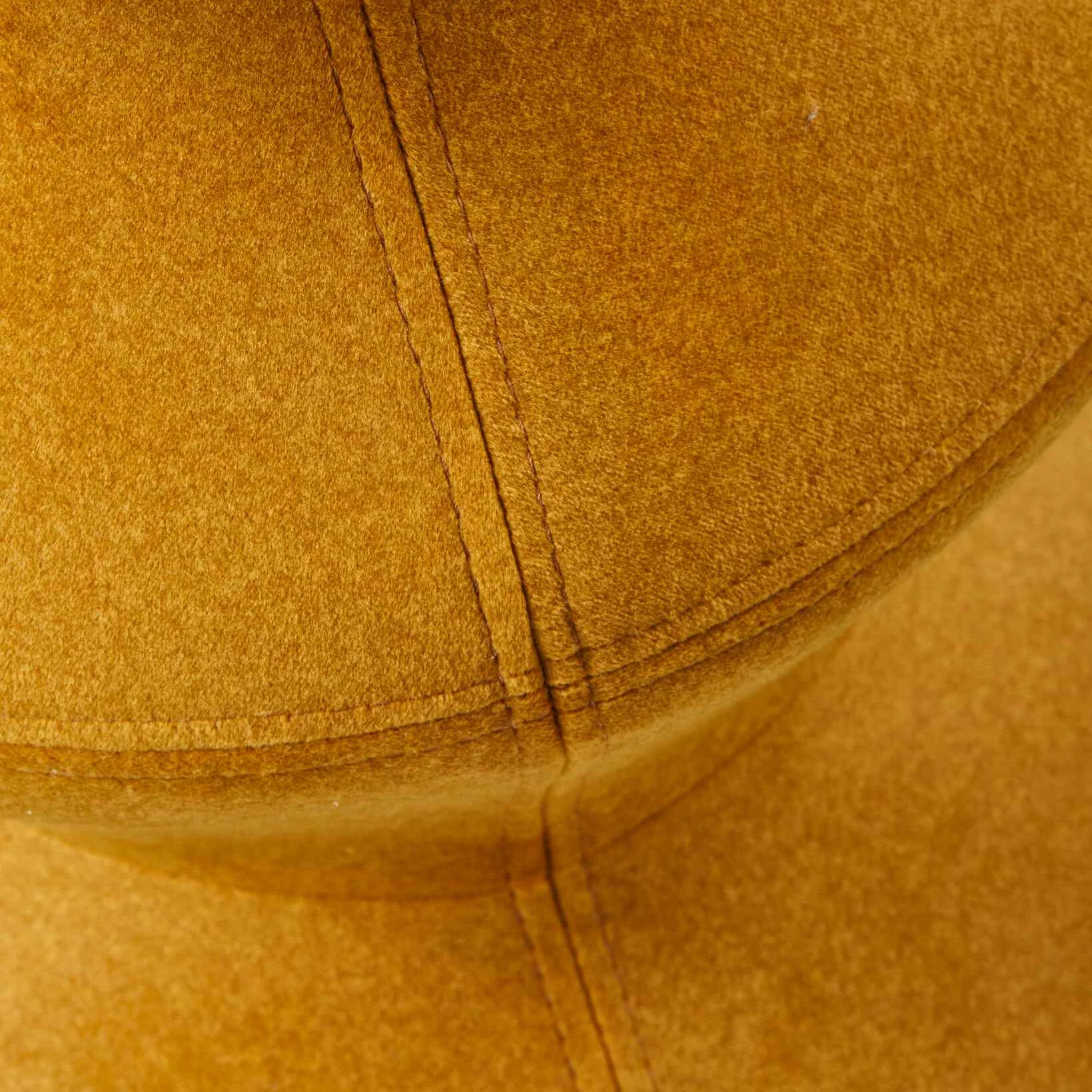 Stołek SOFT ZIG ZAG musztardowy - Image 6