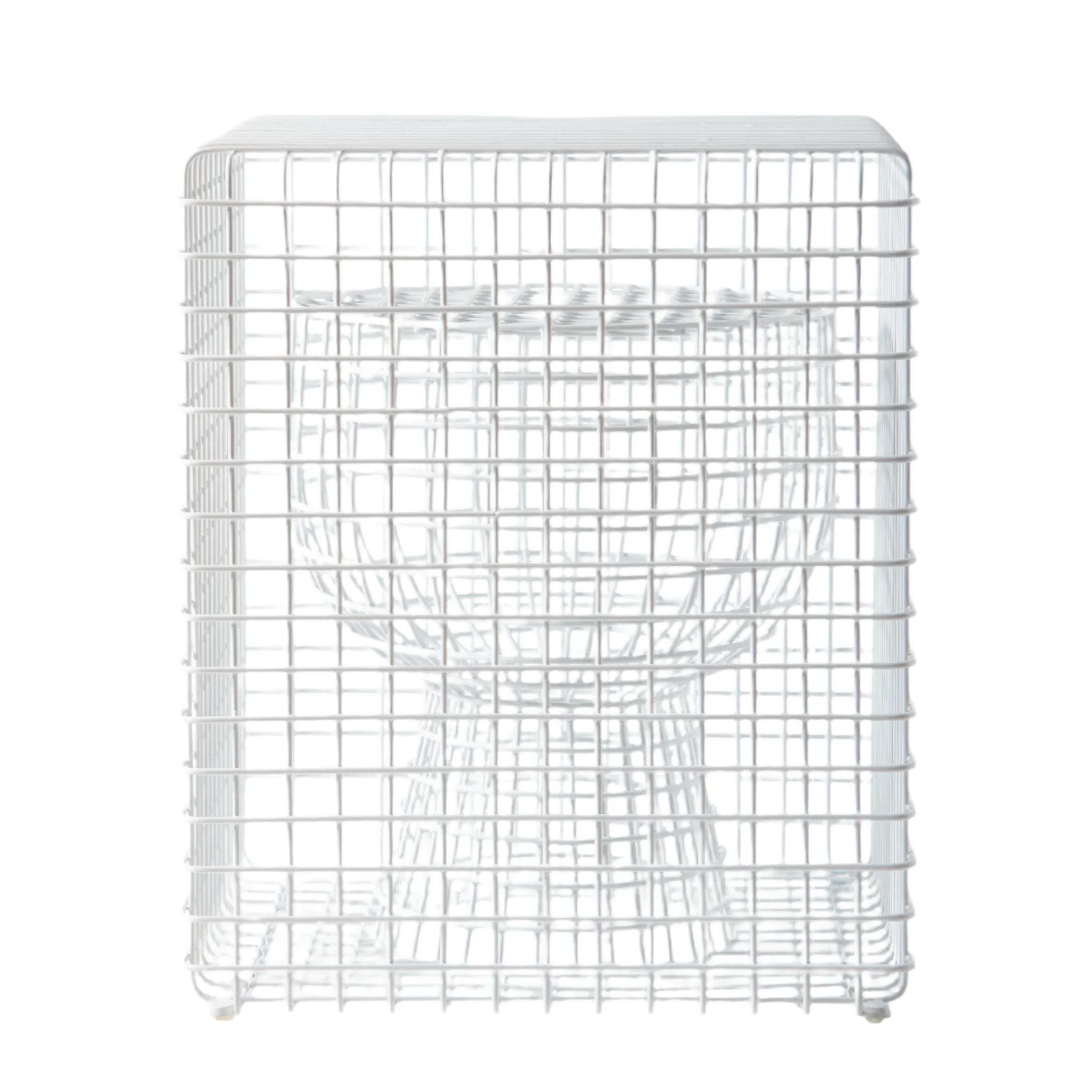Stołek dekoracyjny TIP TAP WIRE biały - Image 3