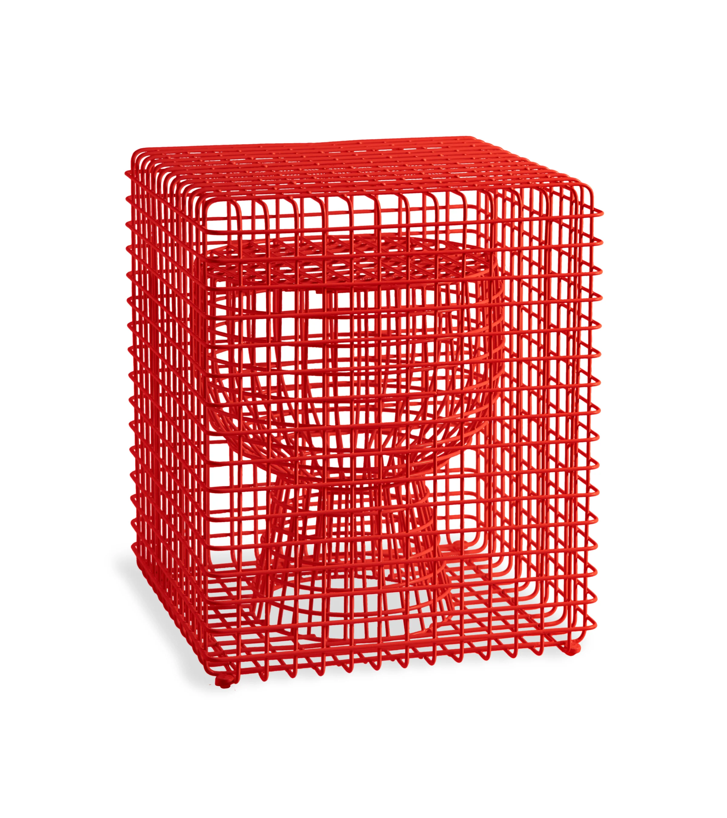 Stołek dekoracyjny TIP TAP WIRE czerwony - Image 6