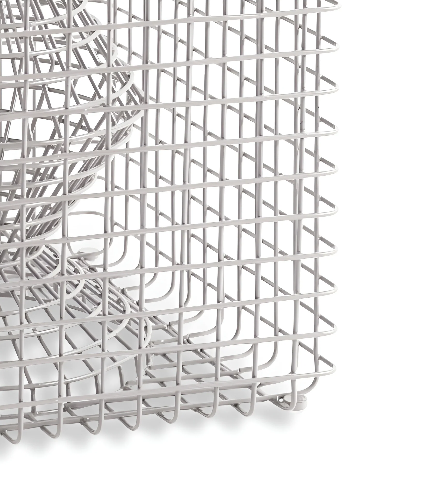 Stolik ZIG ZAG WIRE srebrny - Image 2