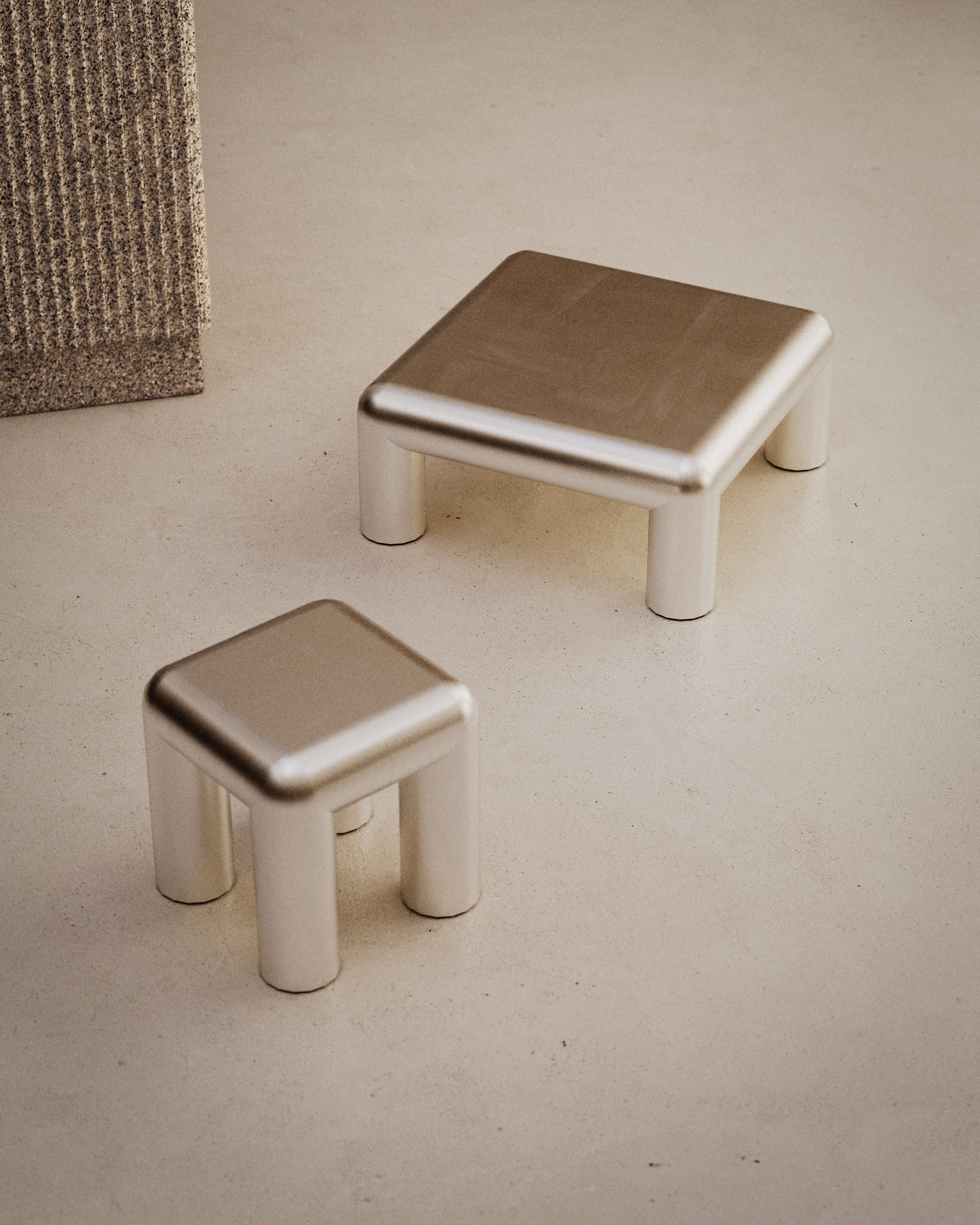 Stolik boczny CUBIO aluminium - Image 10
