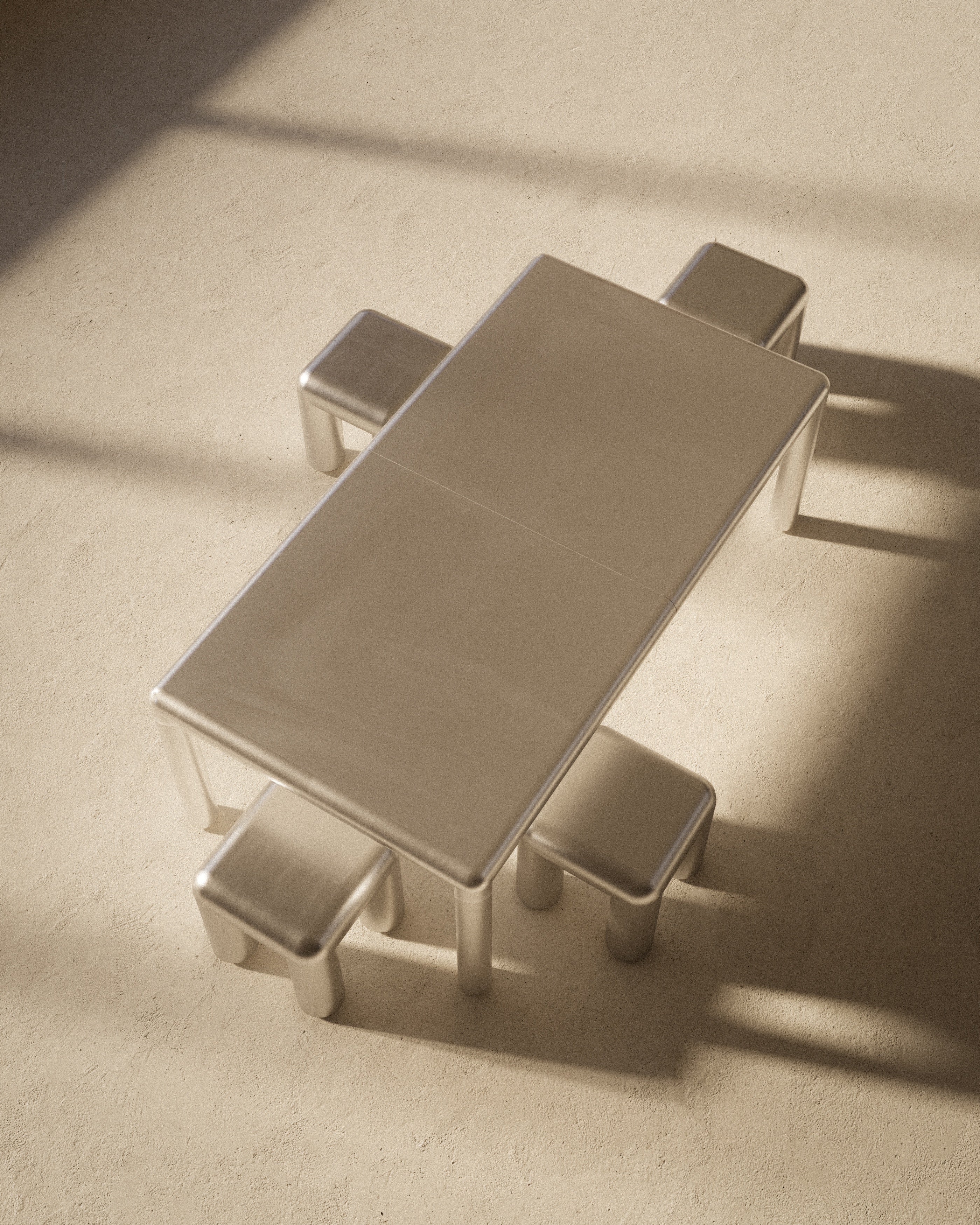 Stolik boczny CUBIO aluminium - Image 12