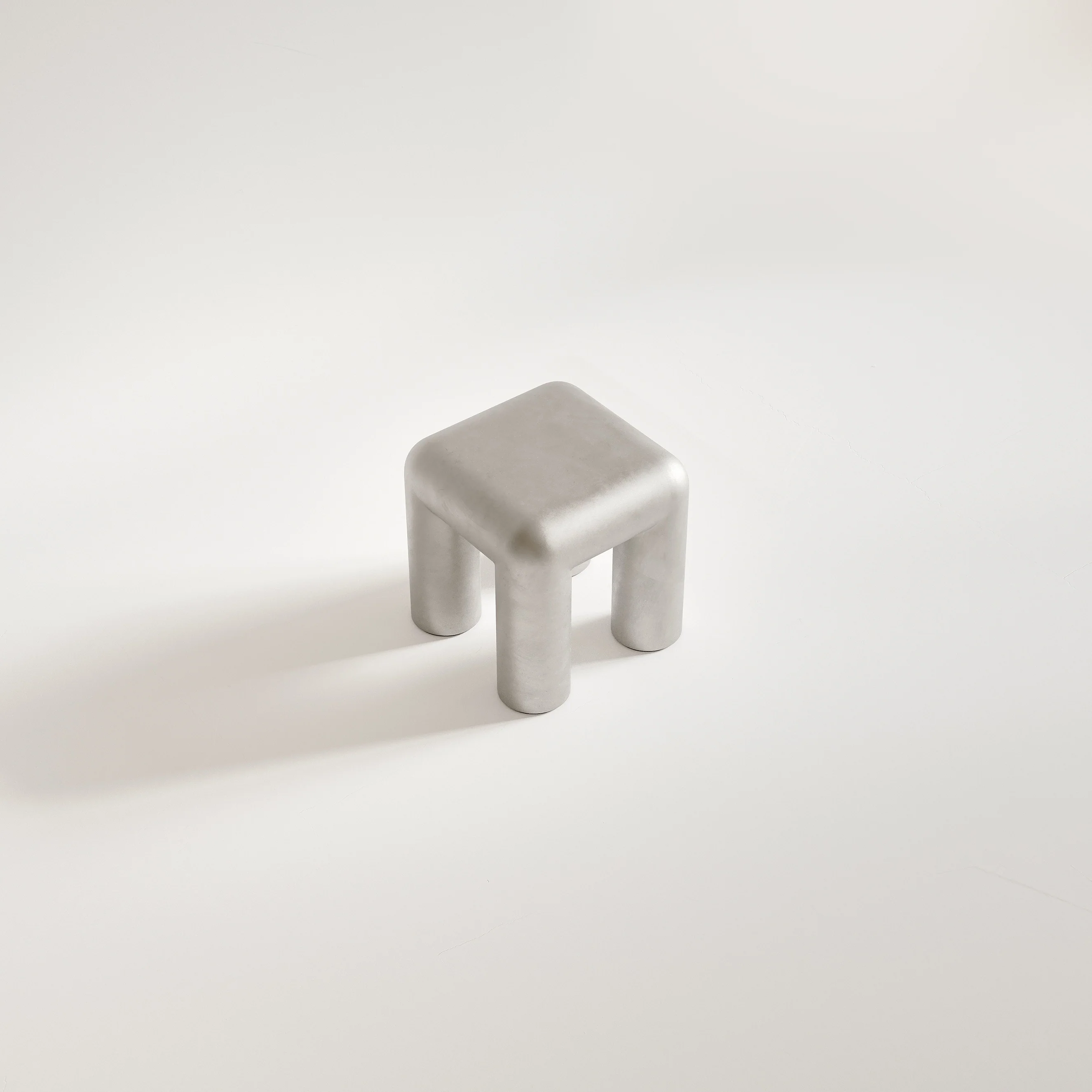 Stolik boczny CUBIO aluminium - Image 4