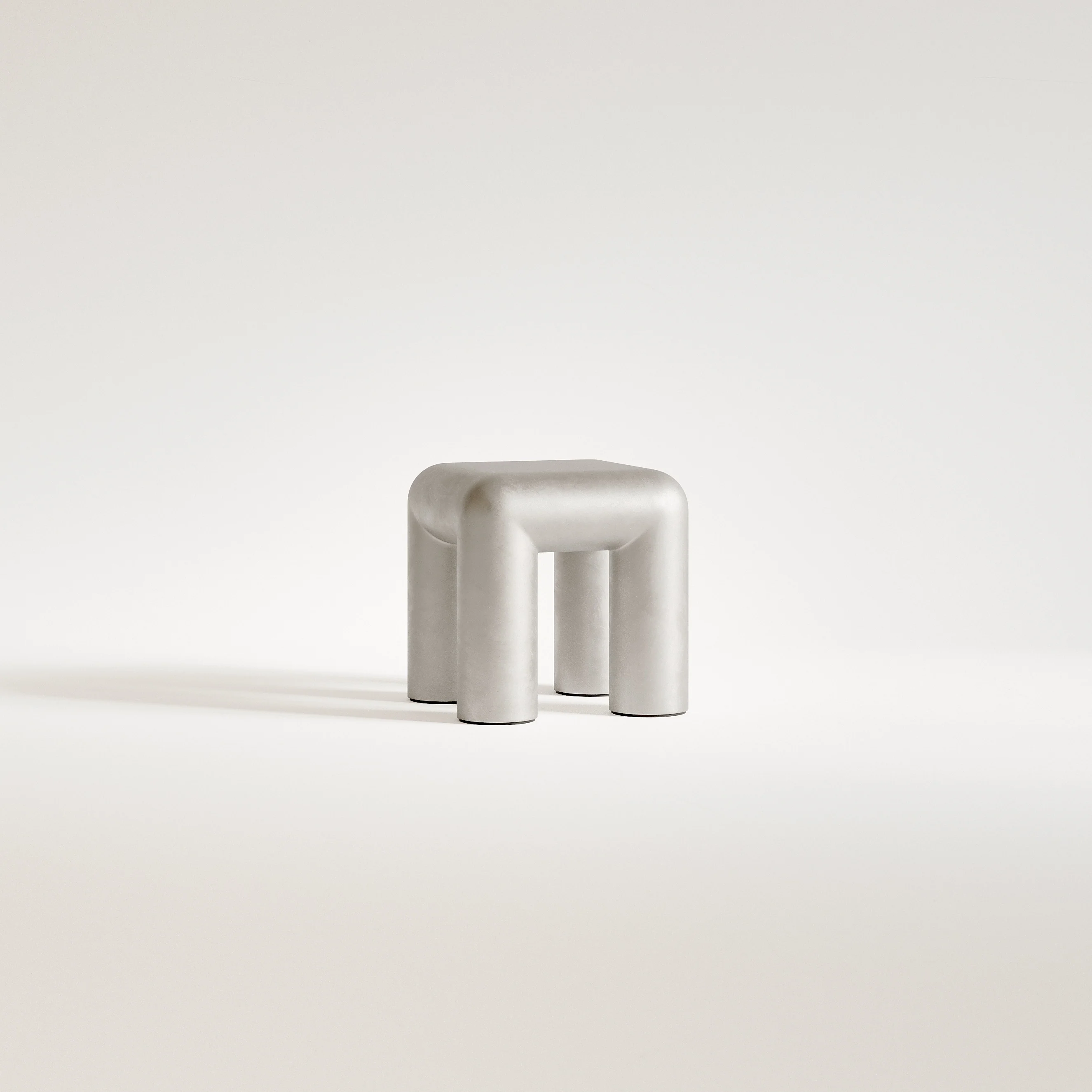 Stolik boczny CUBIO aluminium - Image 5