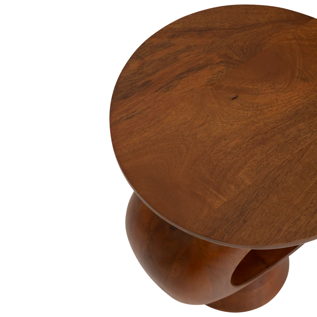 Stolik boczny FARREN drewno mango - Image 3