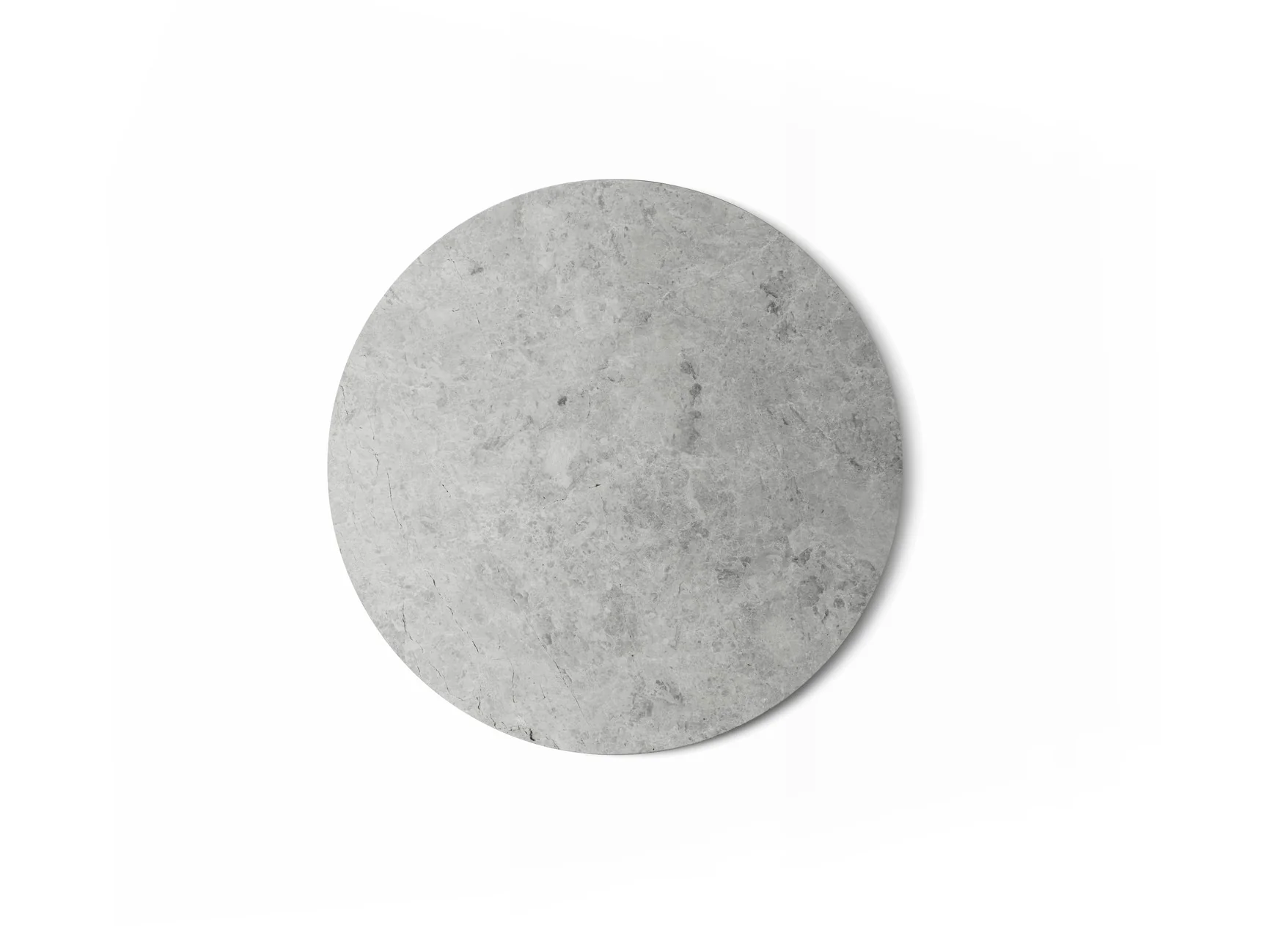 Stolik kawowy 423 jasnoszary marmurowy blat z ciemną aluminiową podstawą - Image 9