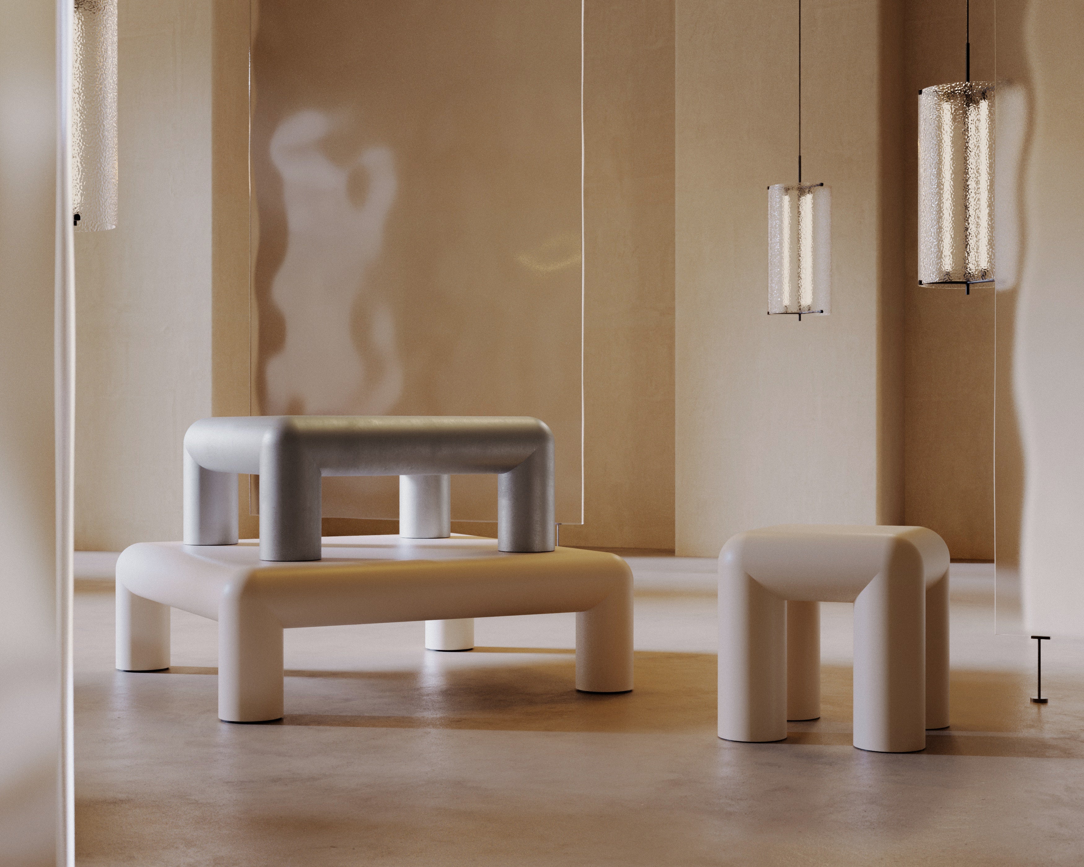 Stolik kawowy CUBIO aluminium - Image 10