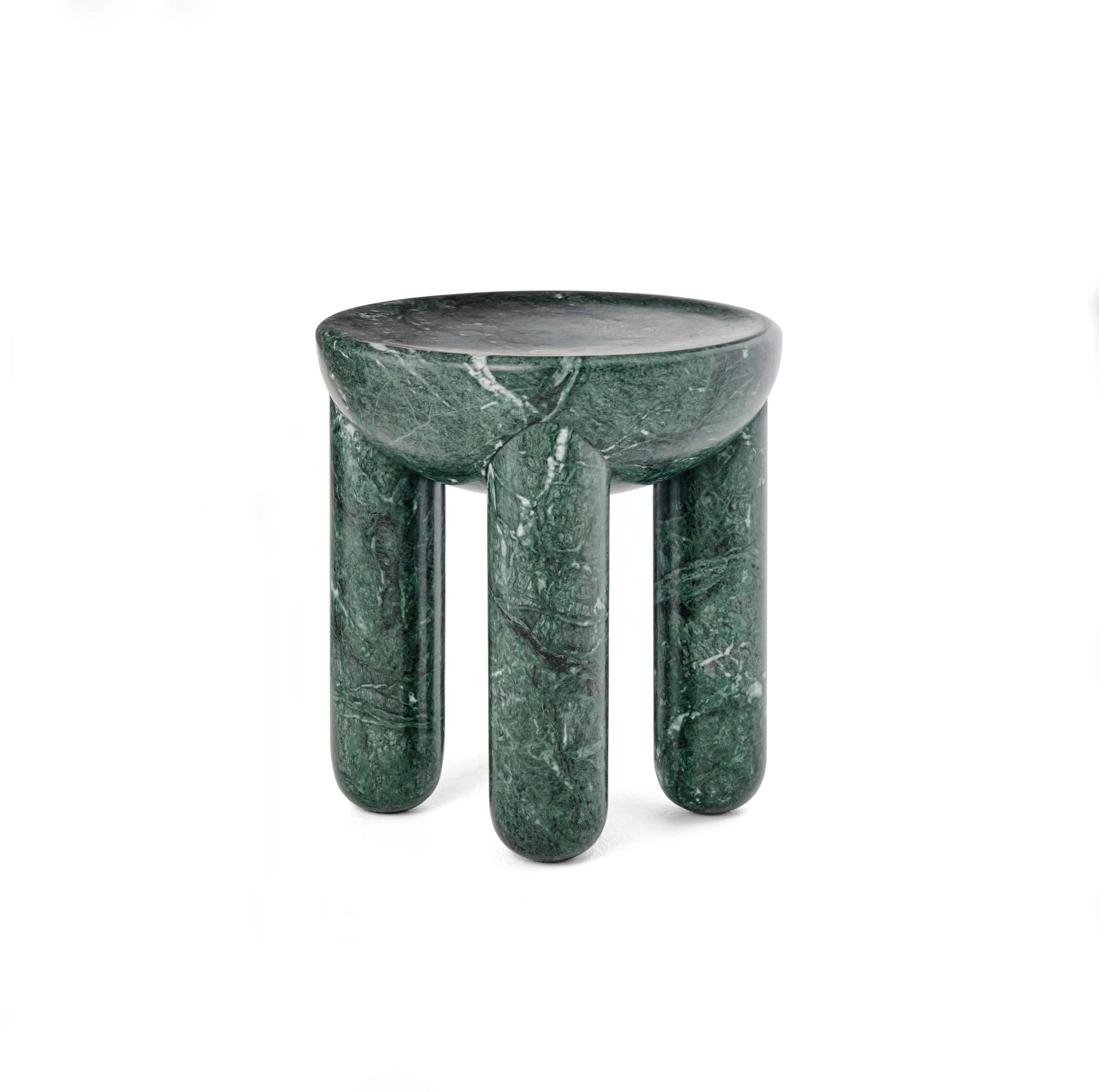 Stolik kawowy FREYJA 3 - NUMBERED EDITION zielony marmur - Image 3