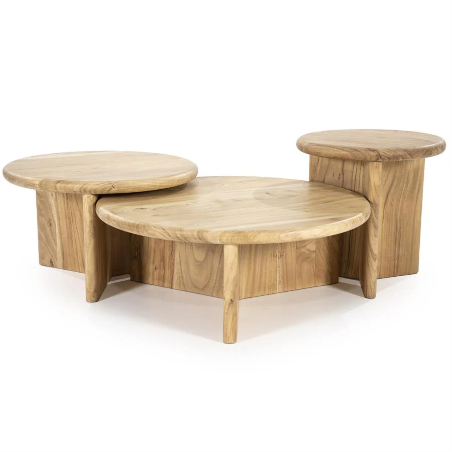 Stolik kawowy LEOTI drewno mango - Image 4