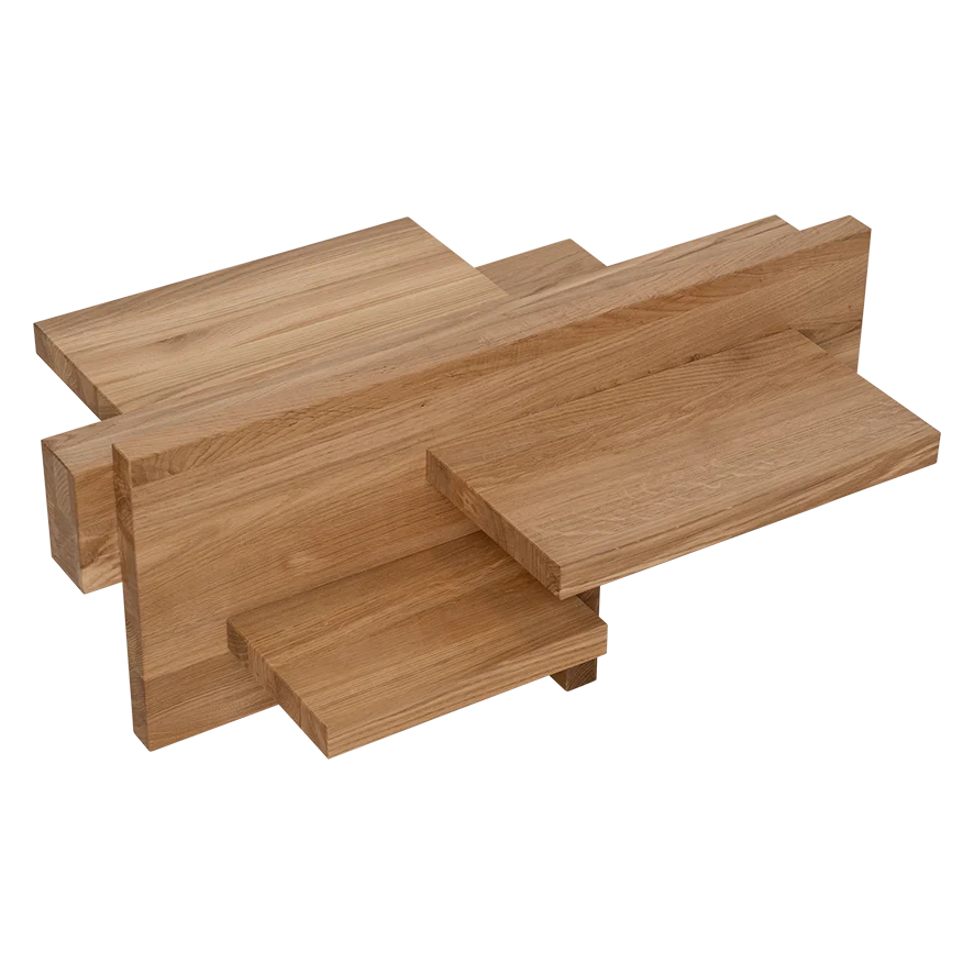 Stolik kawowy SIENNA drewno dębowe - Image 4