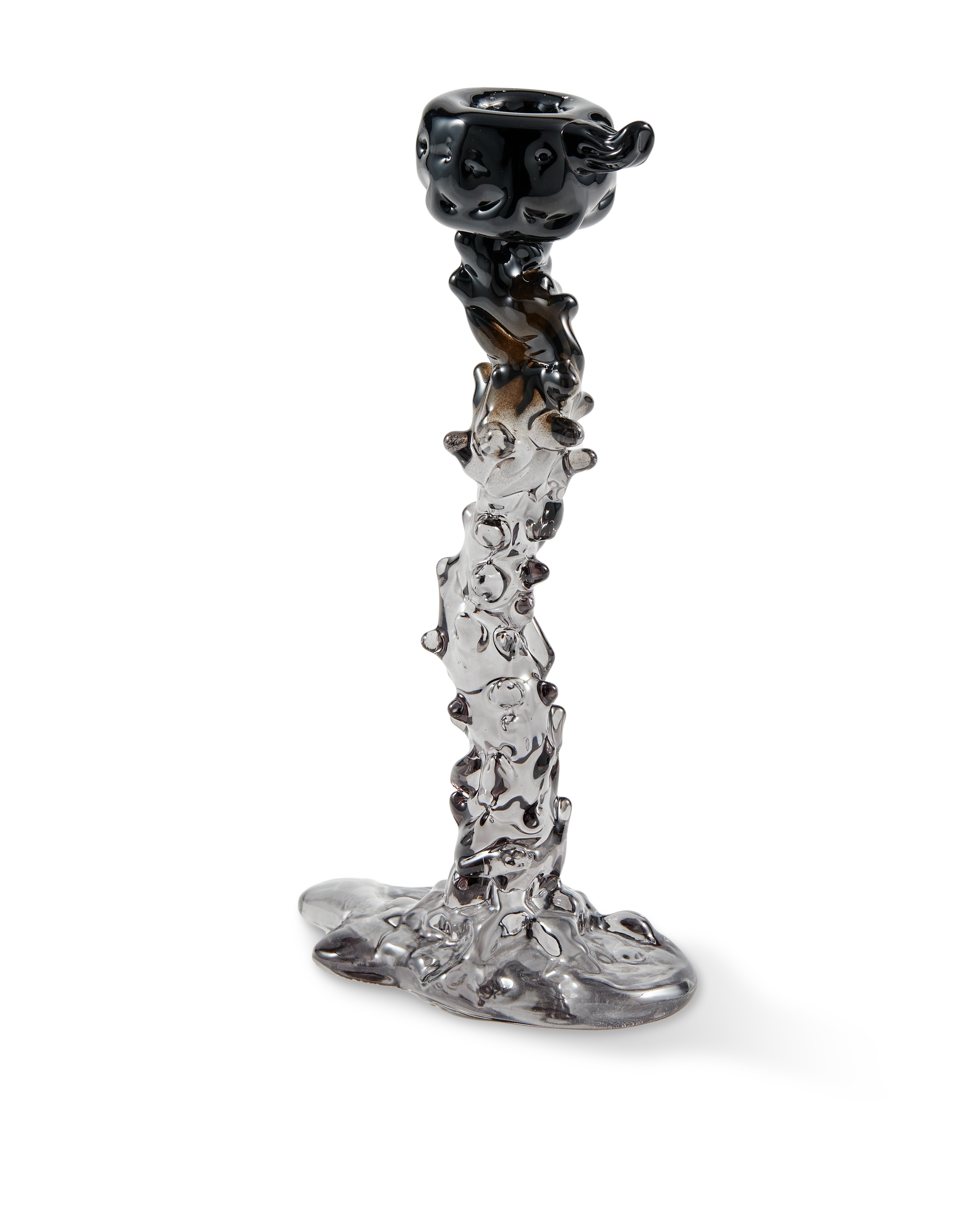 Świecznik GLASS DRIP czarny - Image 8