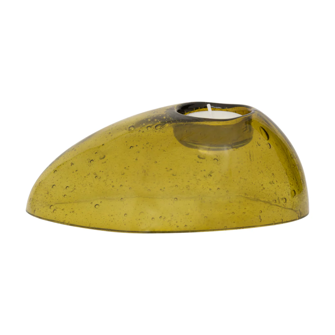 Świecznik na tealight MIIA oliwkowy - Image 3