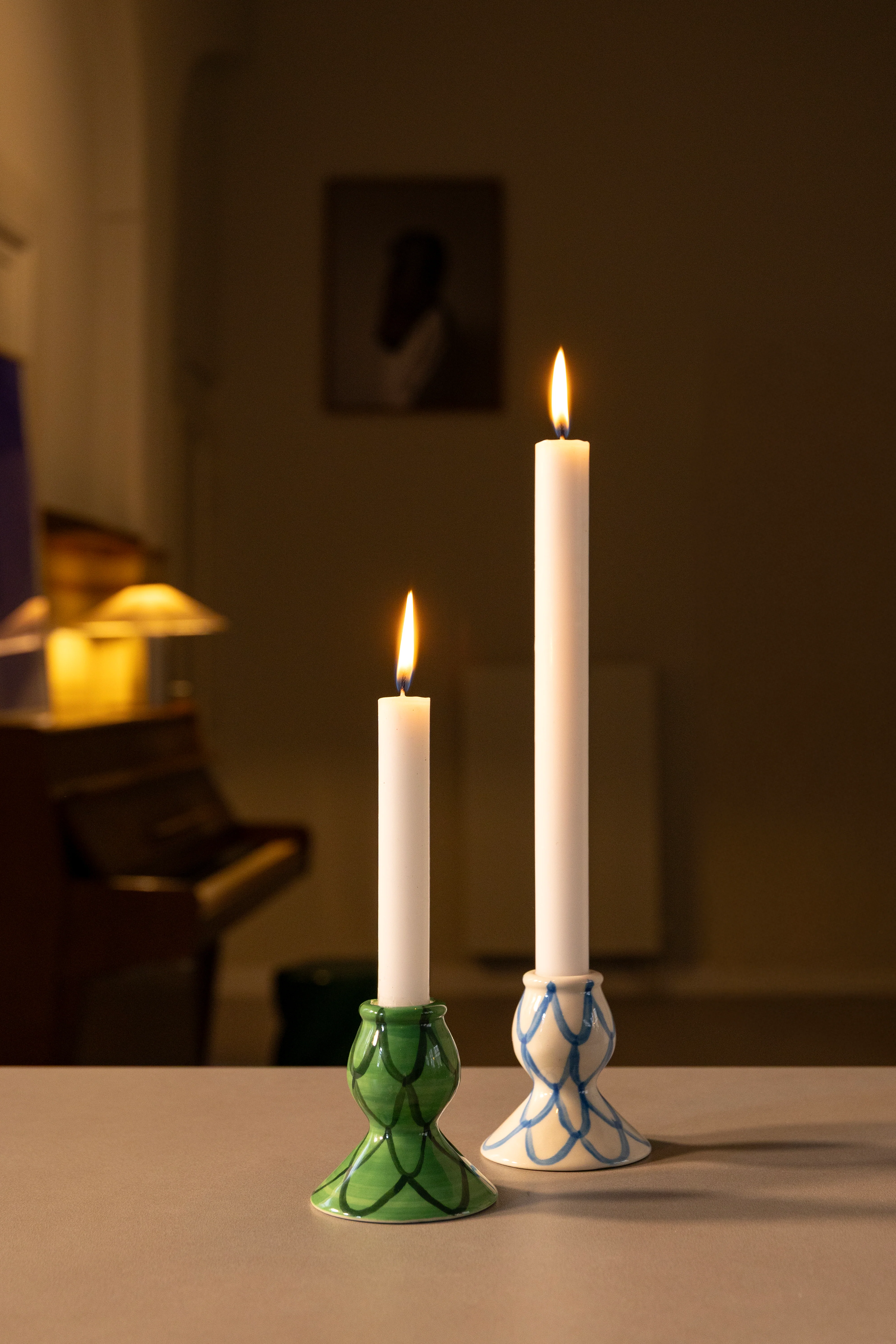 Świecznik SIRENE zielony - Image 2