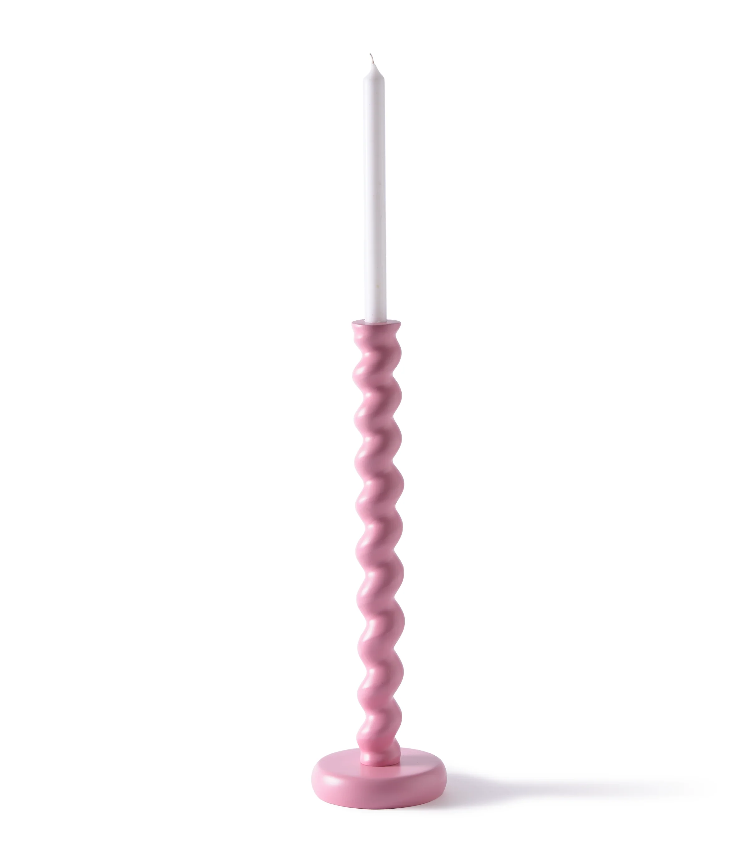 Świecznik TWISTER różowy - Image 4