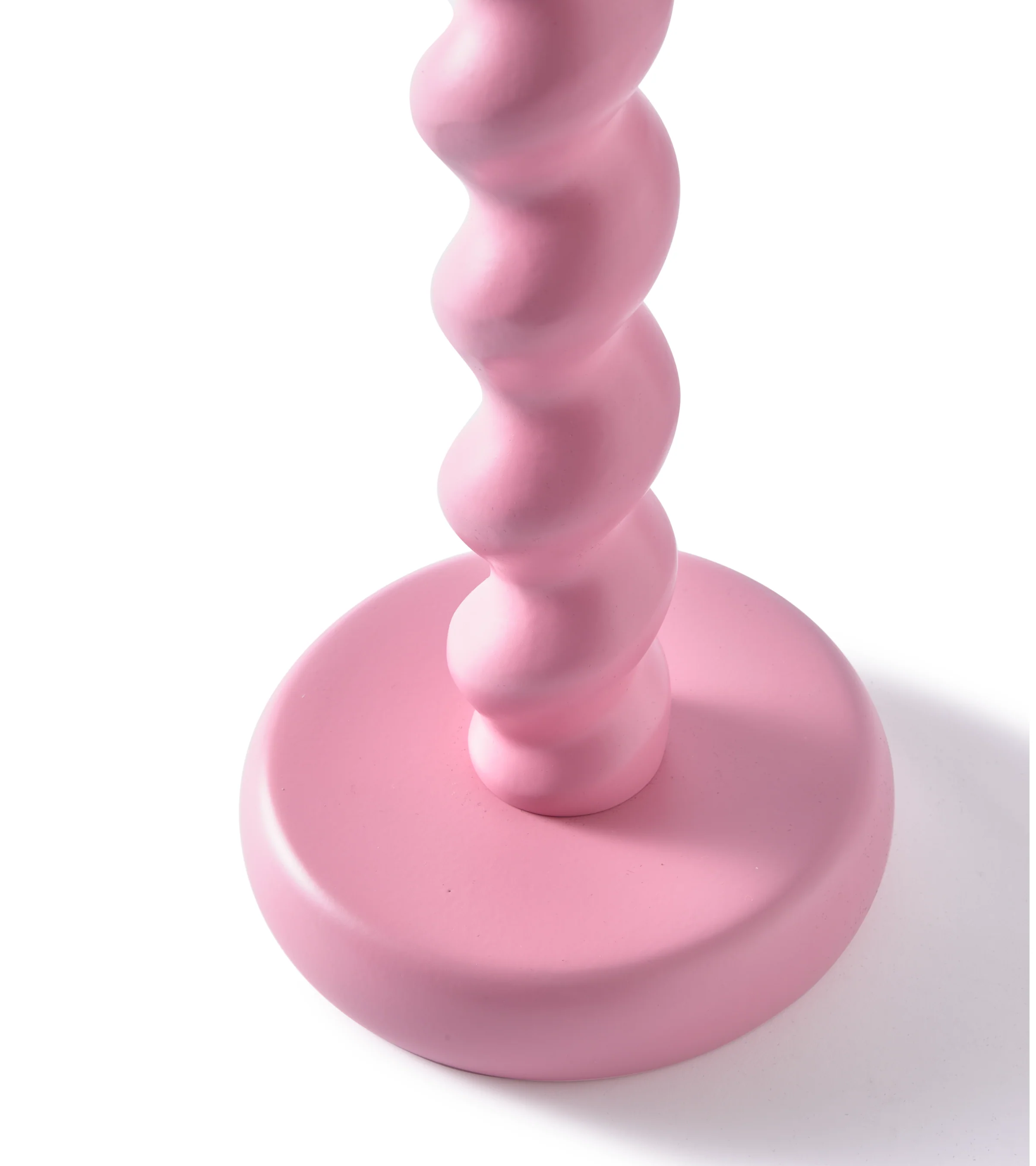 Świecznik TWISTER różowy - Image 6