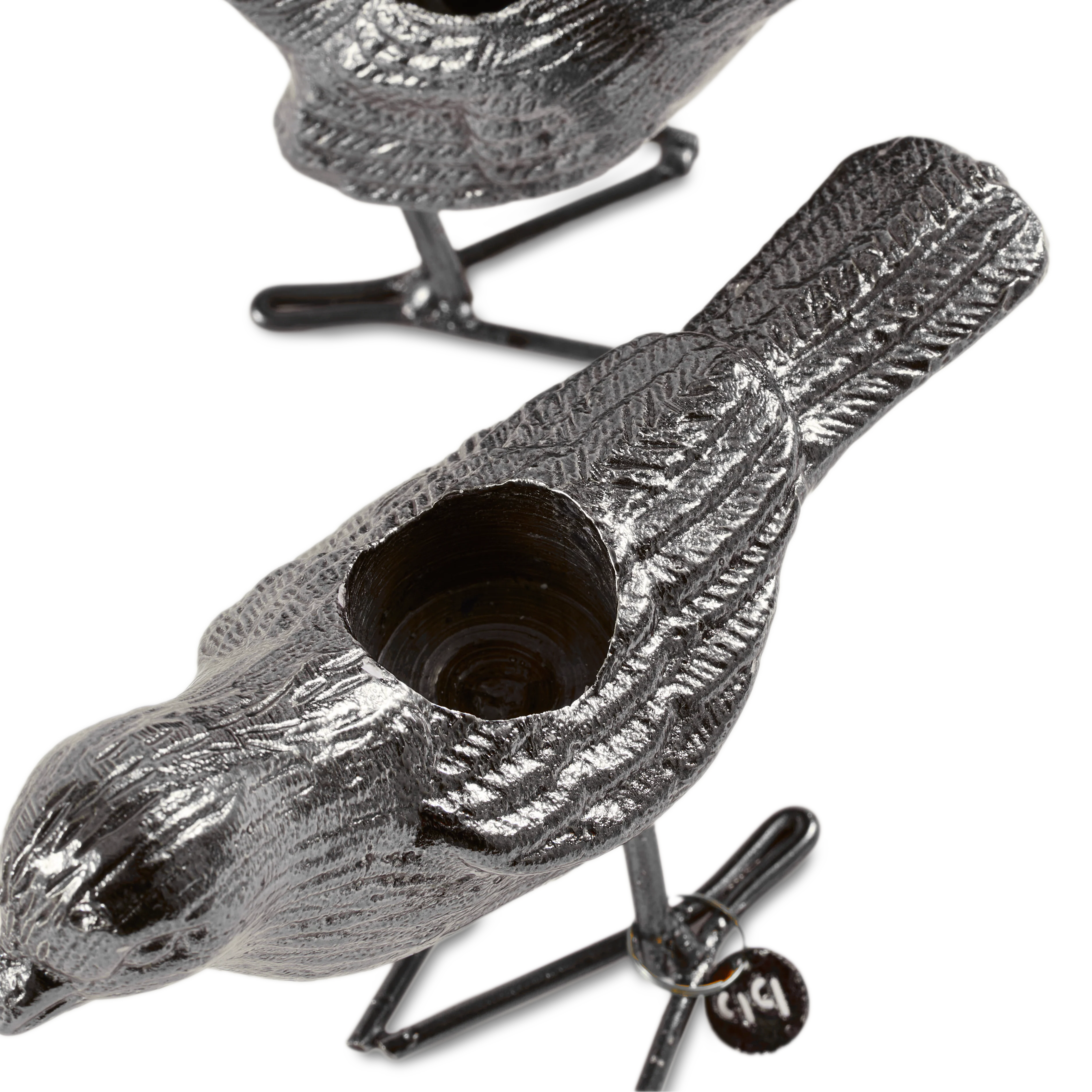 Świeczniki FLOCK OF BIRDS ciemnoszary - Image 5