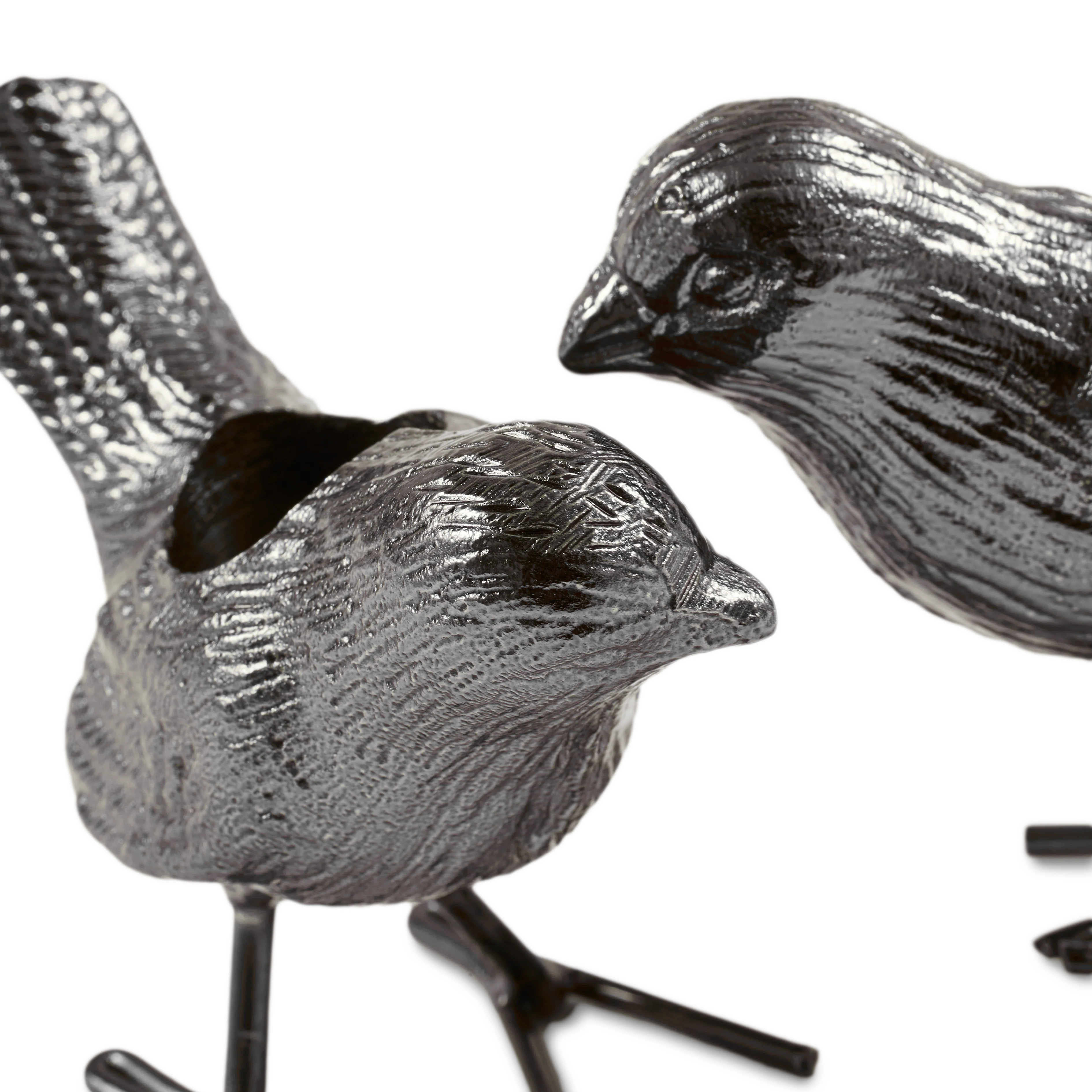 Świeczniki FLOCK OF BIRDS ciemnoszary - Image 7