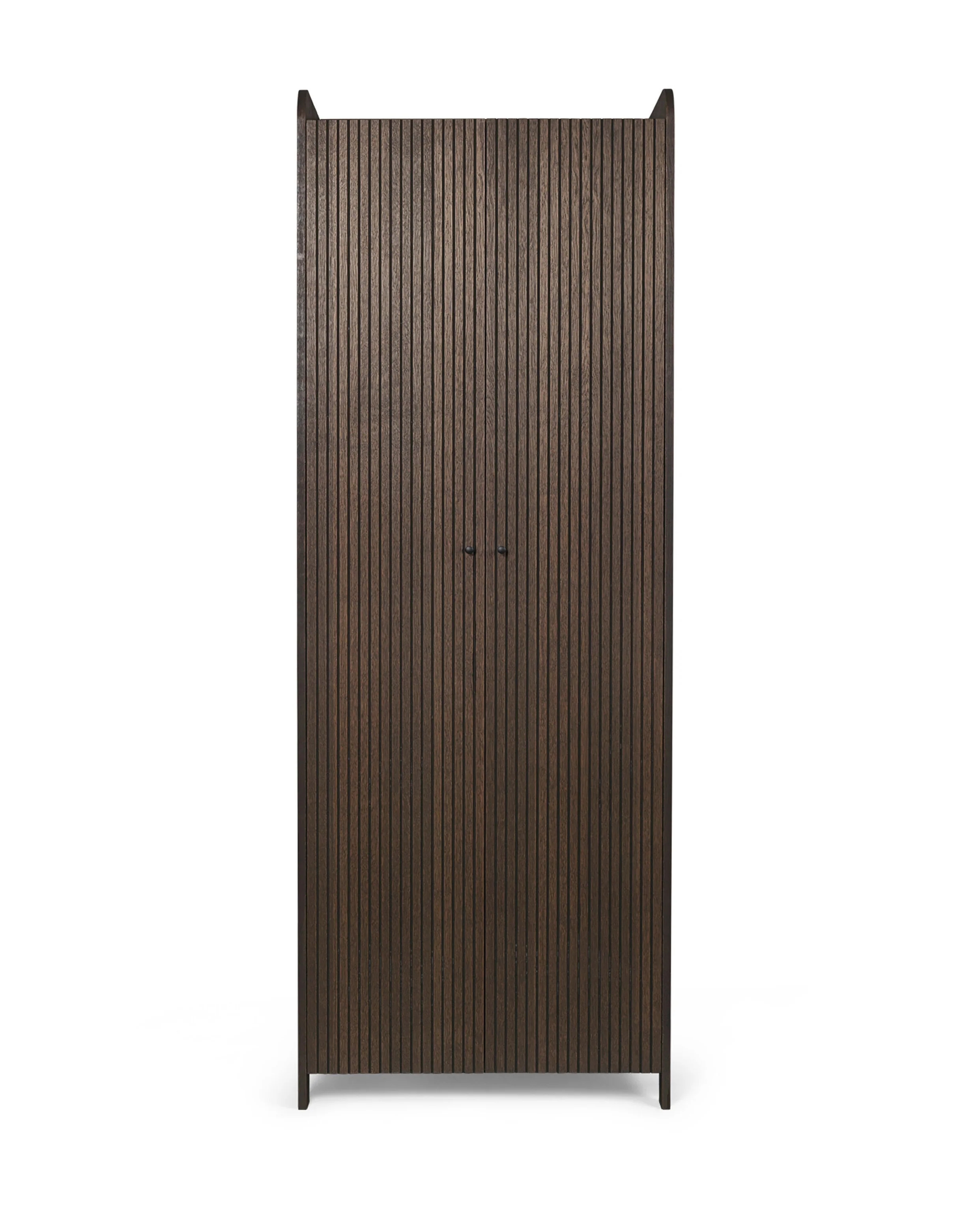 Szafa 2-drzwiowa SILL CUPBOARD TALL ciemnobrązowy fornir dębowy - Image 7