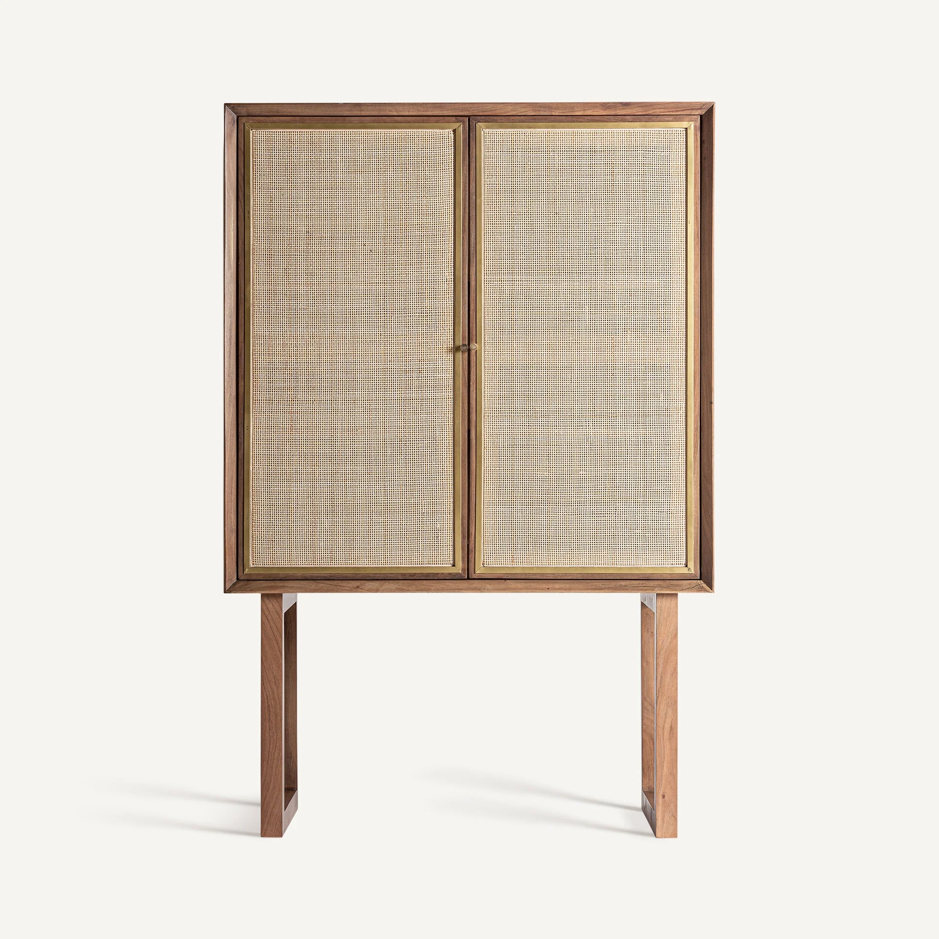 Szafa GONDORF drewno mango z rattanem - Image 3