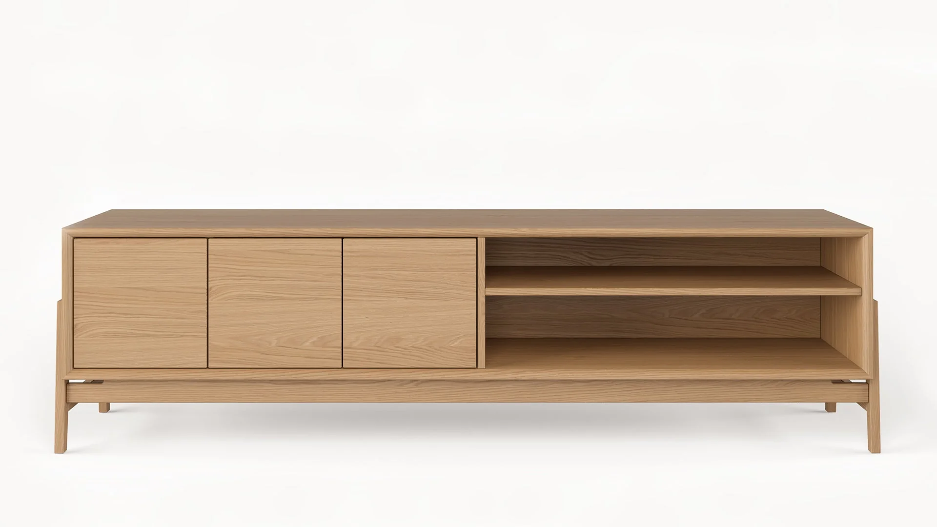 Szafka RTV SMART lite drewno - Image 8