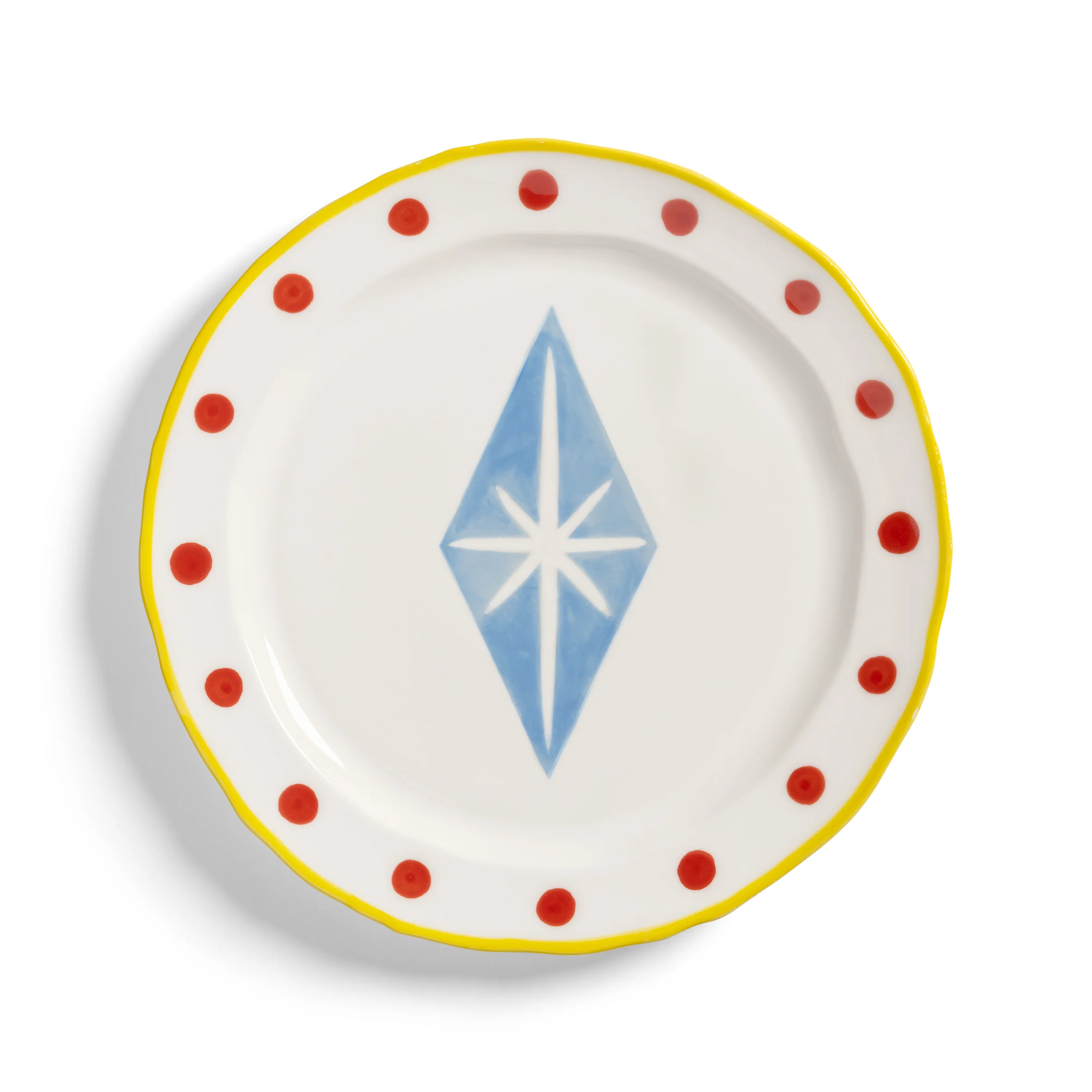Talerz obiadowy FESTIVO RHOMBIC porcelanowy