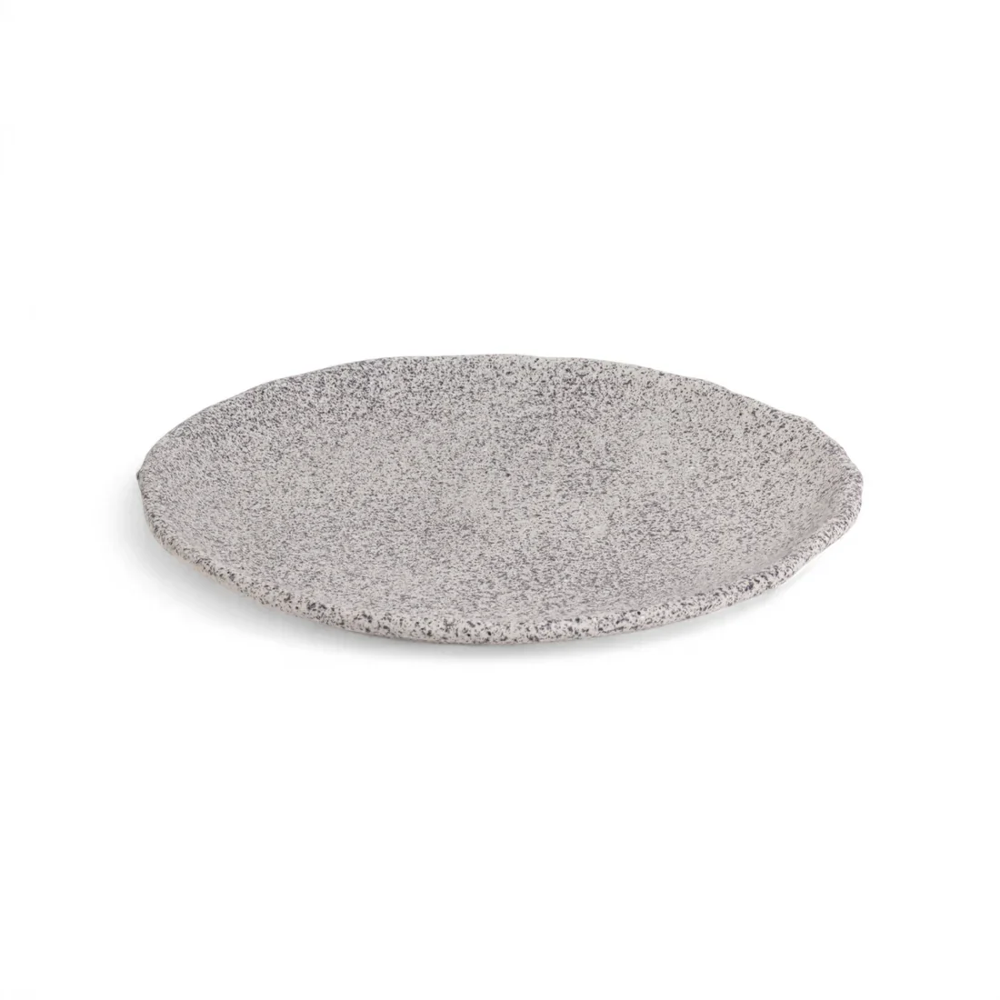 Talerz obiadowy NEWLITHIC szara porcelana