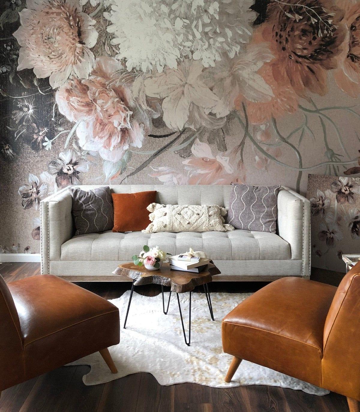 Tapeta BEIGE FLORAL - Image 2