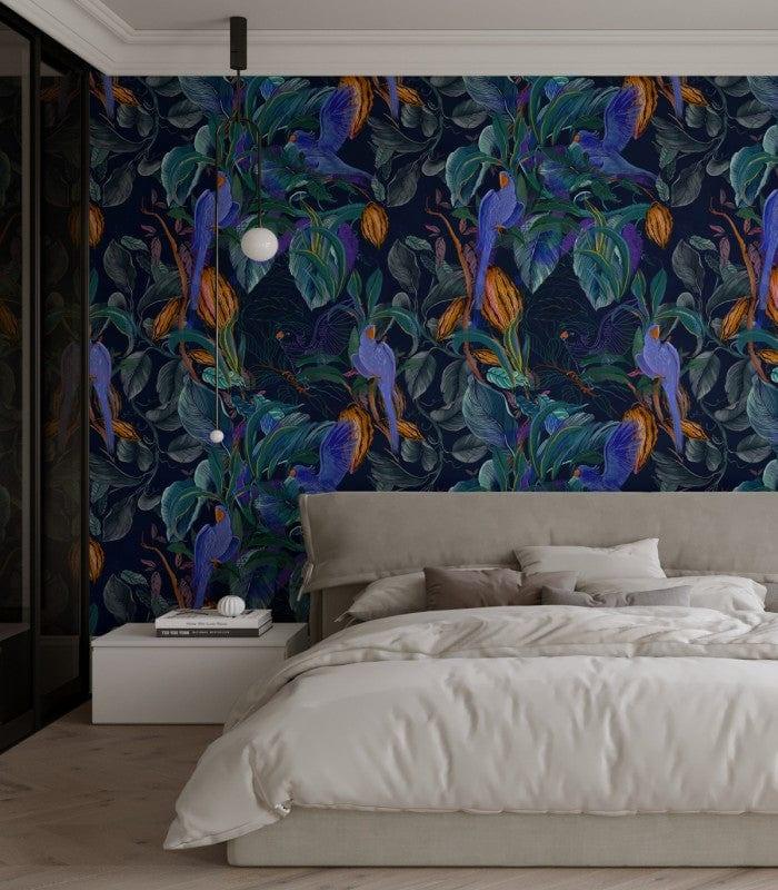 Tapeta BLUE PARROTS - Image 2