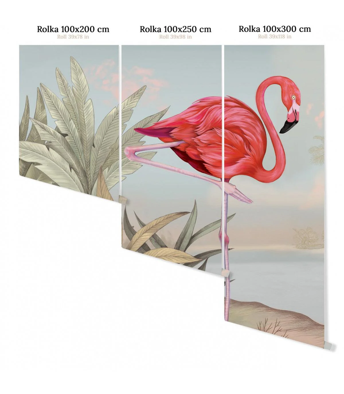 Tapeta CRIMSON FLAMINGO - Image 2