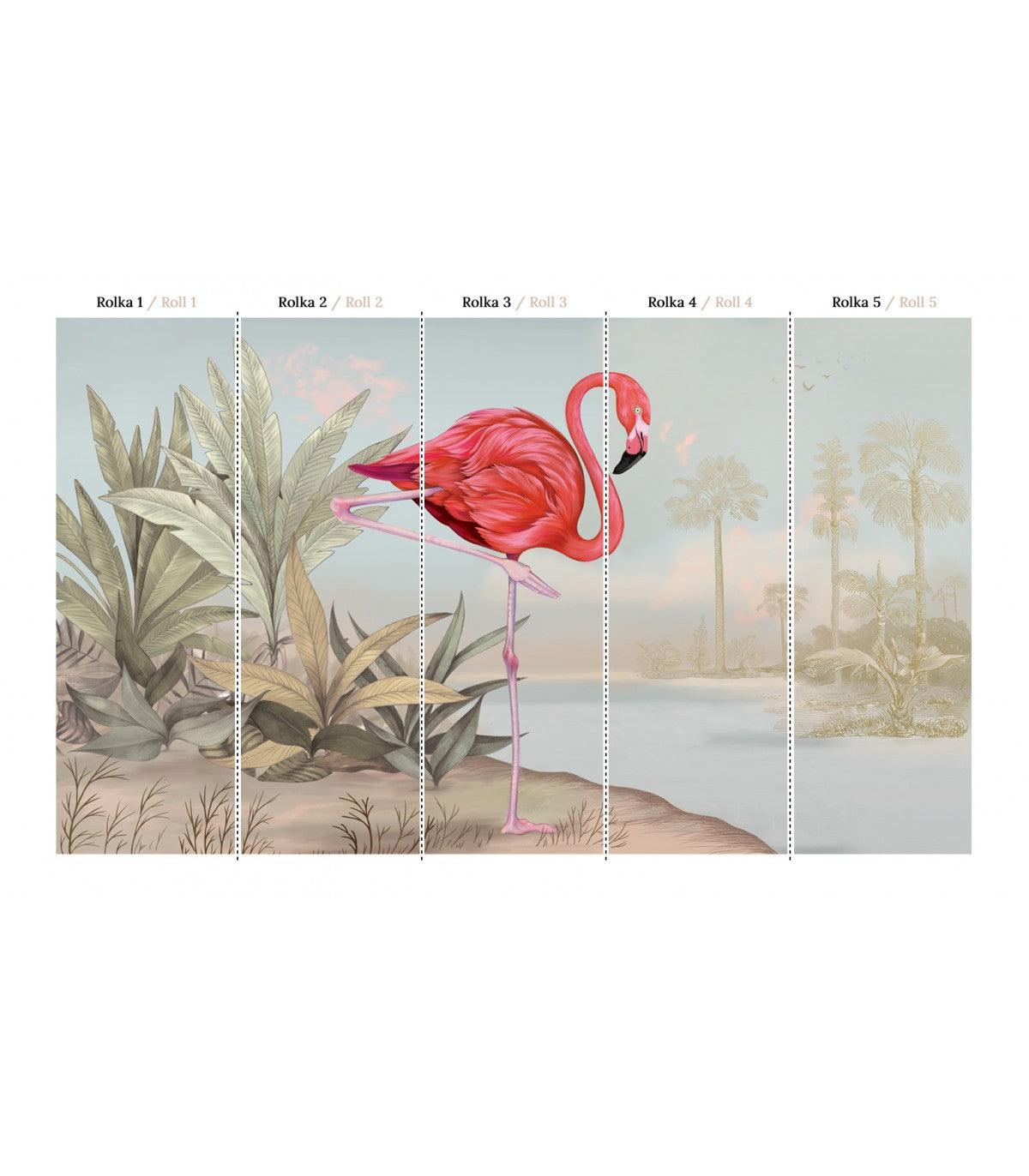 Tapeta CRIMSON FLAMINGO - Image 3