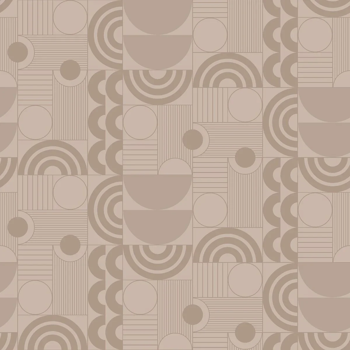 Tapeta flizelinowa papierowa z geometrycznym wzorem COSMOPOLITAN pudrowy różowy