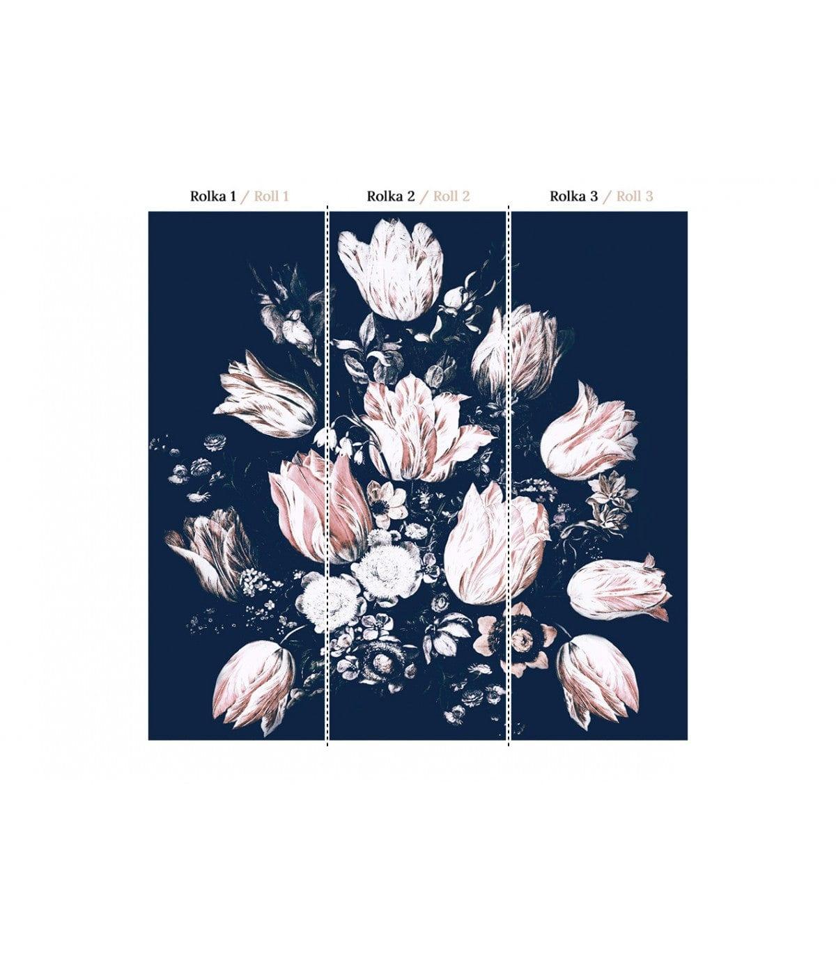 Tapeta FLORAL NAVY - Image 3