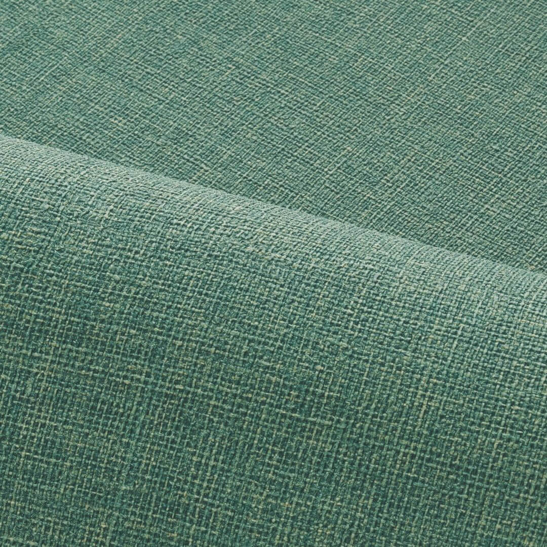 Tapeta winylowa na flizelinie strukturalna imitująca jutę LIENZO - ÉMERAUDE szmaragdowy - Image 3