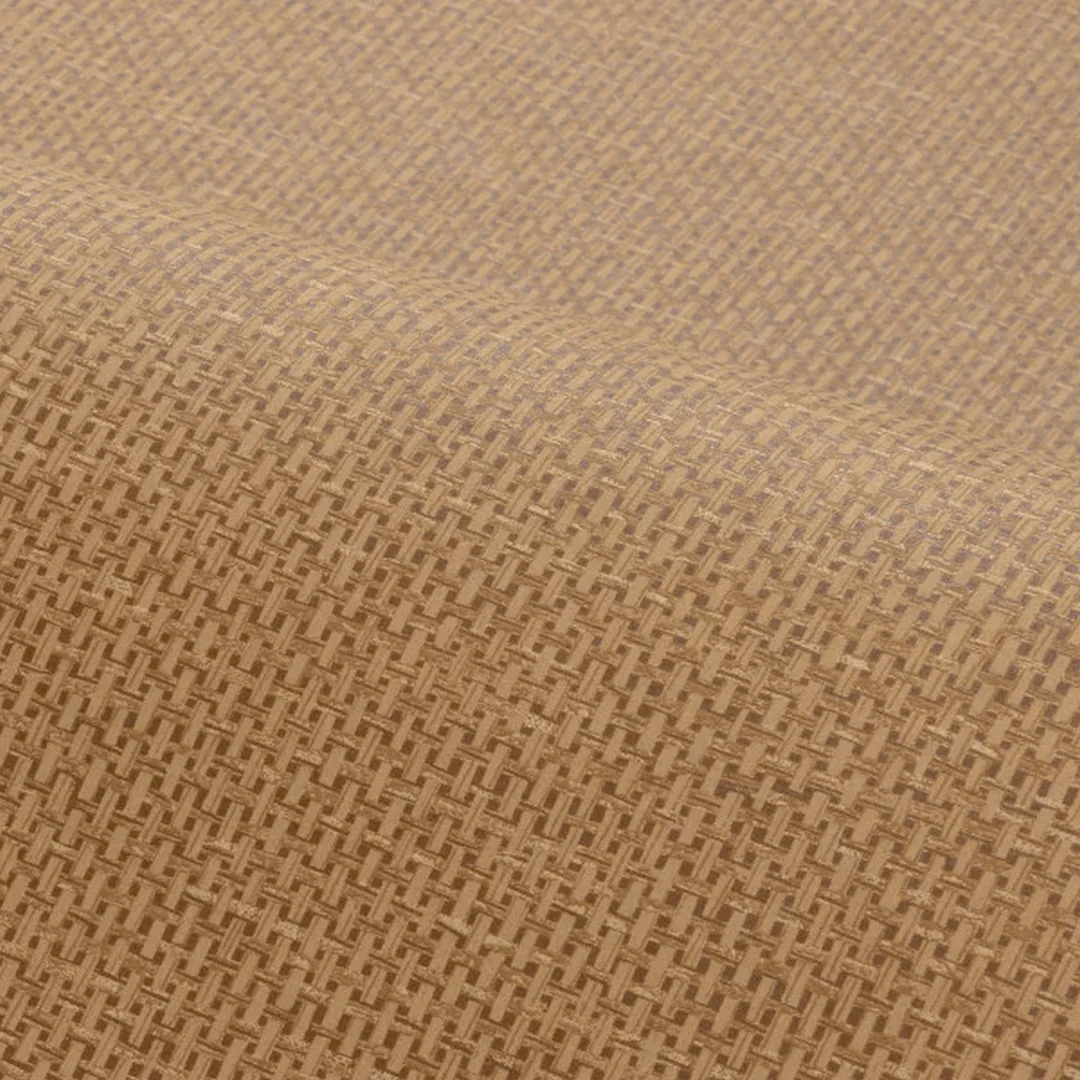 Tapeta strukturalna imitująca rafię VANNORA - CAMEL piaskowy brąz - Image 3