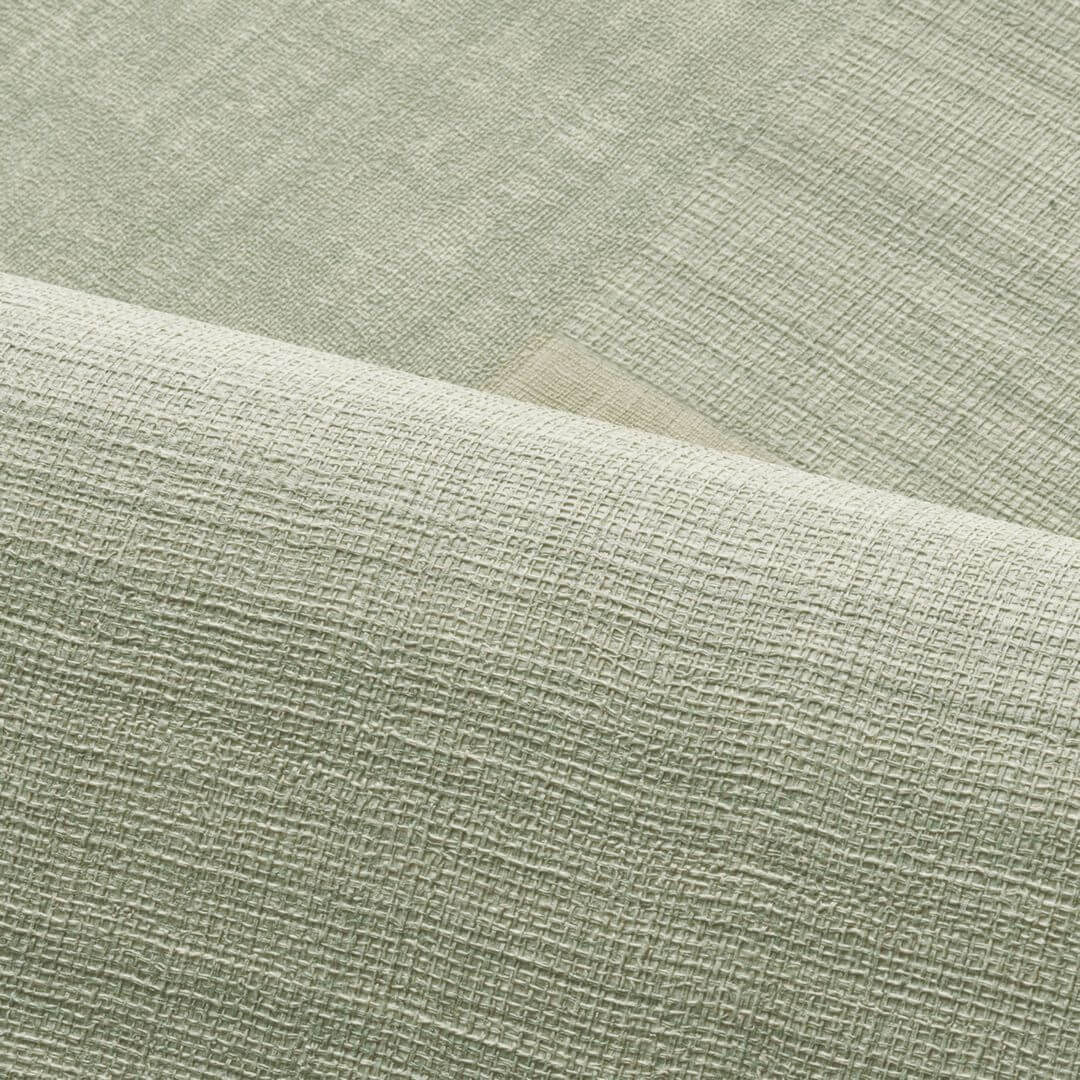 Tapeta strukturalna geometryczna patchwork imitująca tkaninę MESTIZO - AMANDE DOUCE oliwkowy - Image 6