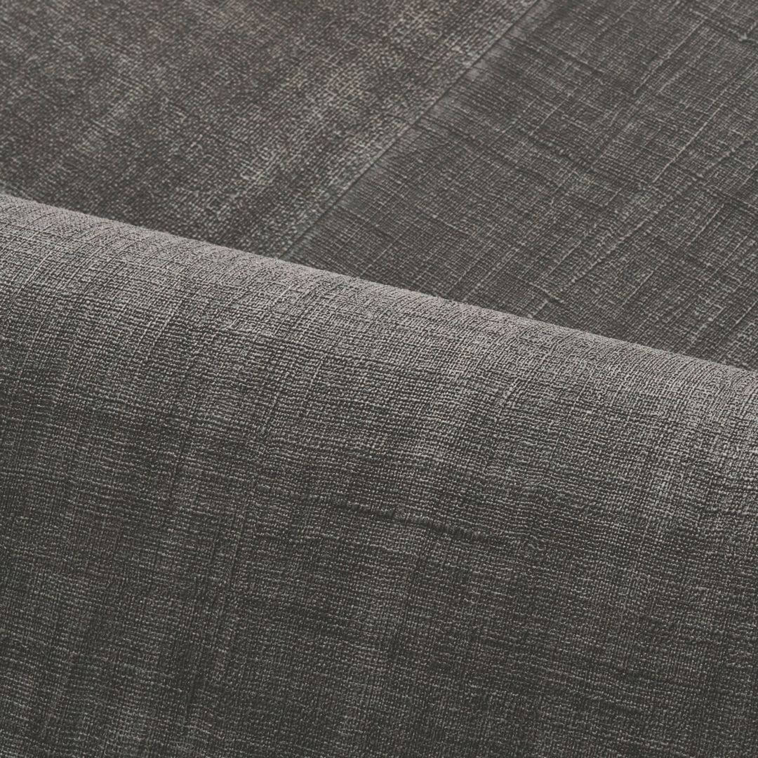 Tapeta strukturalna geometryczna patchwork imitująca tkaninę MESTIZO - NOIR czarny - Image 3