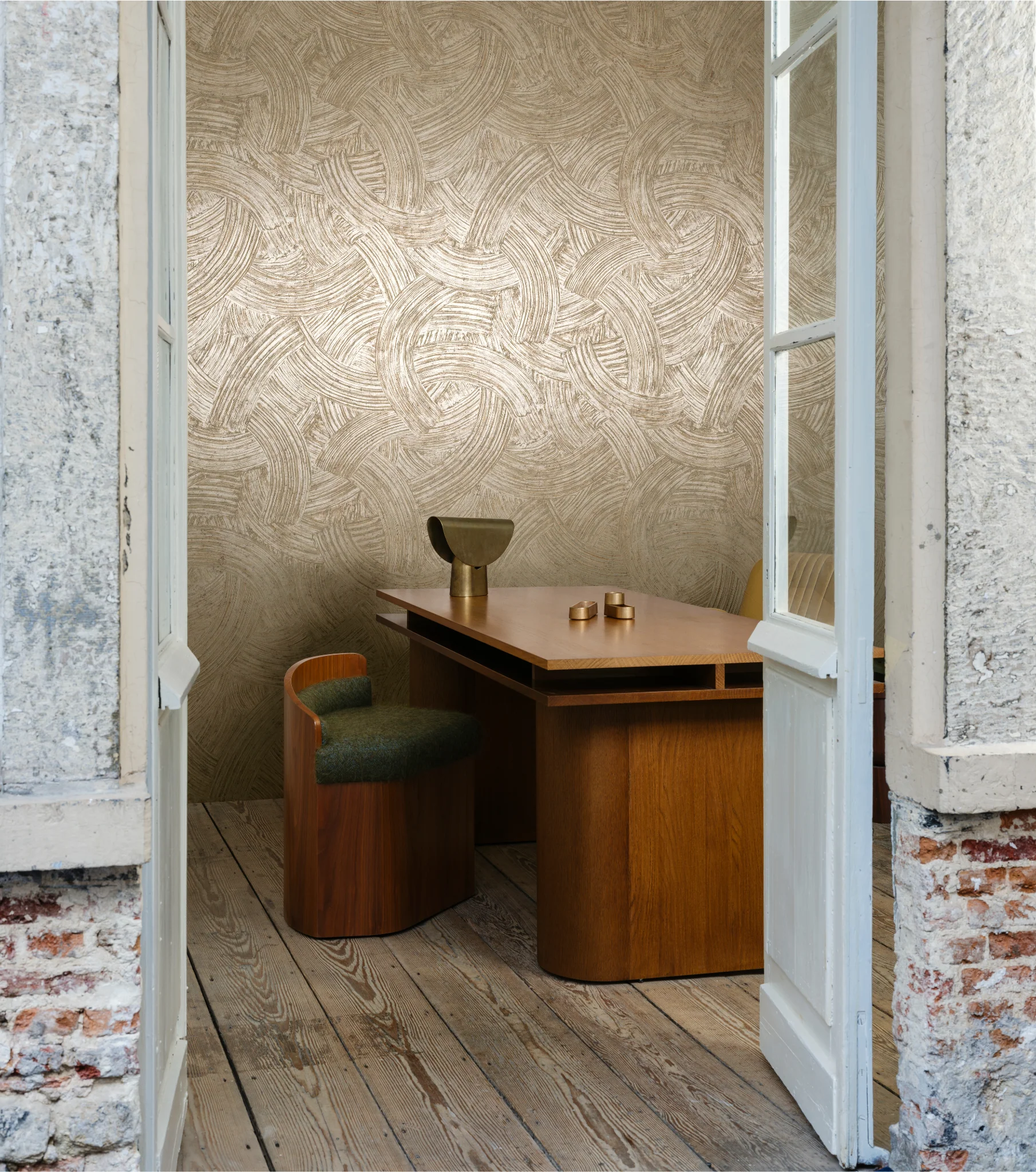 Tapeta IMPASTO taupe - Image 2