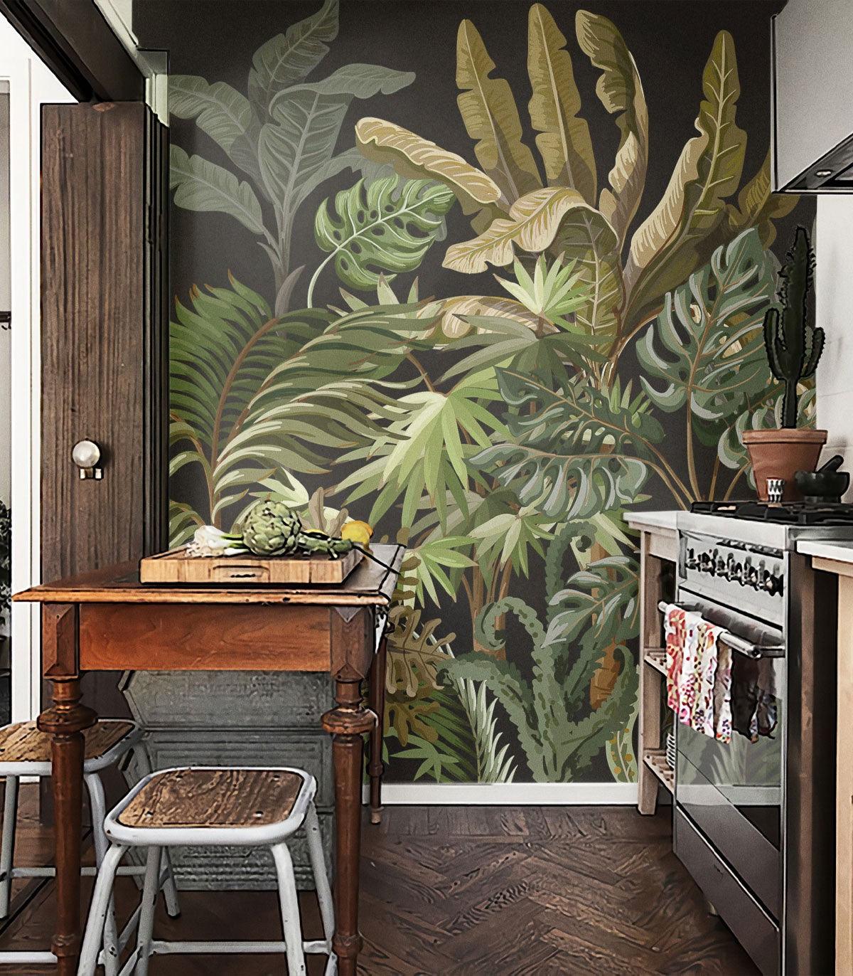 Tapeta JUNGLE BLACK - Image 2