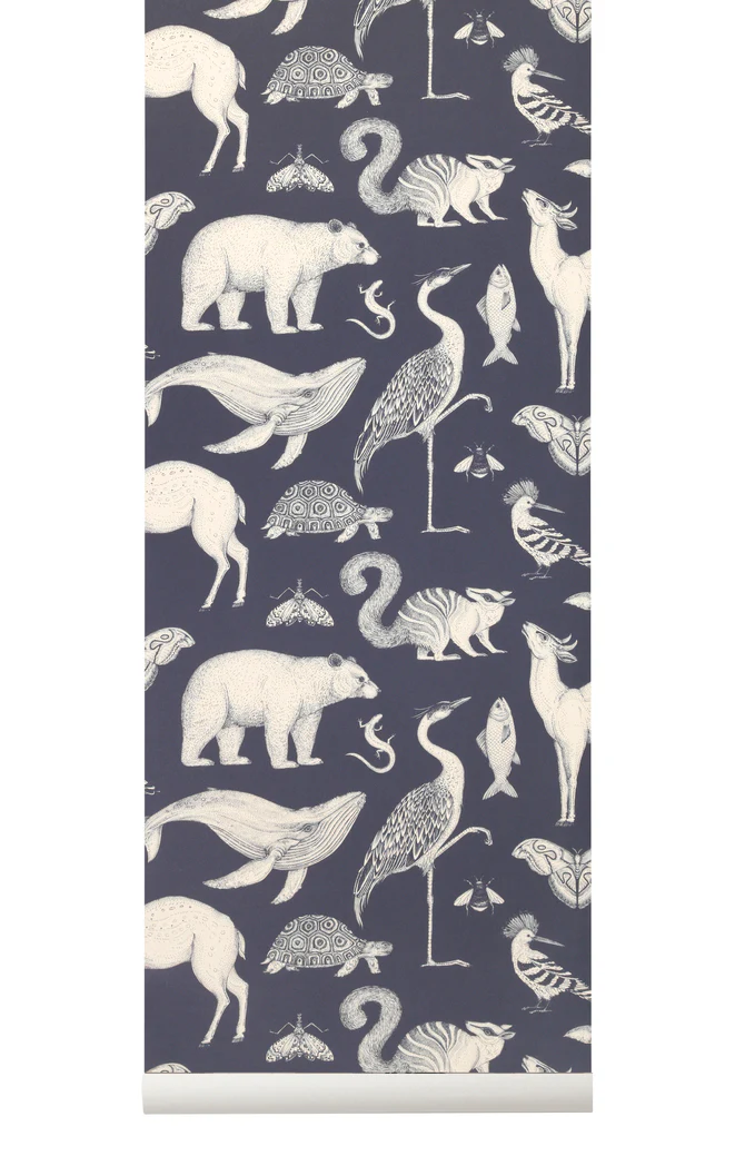 Tapeta KATIE SCOTT - ANIMALS ciemnoniebieski - Image 2