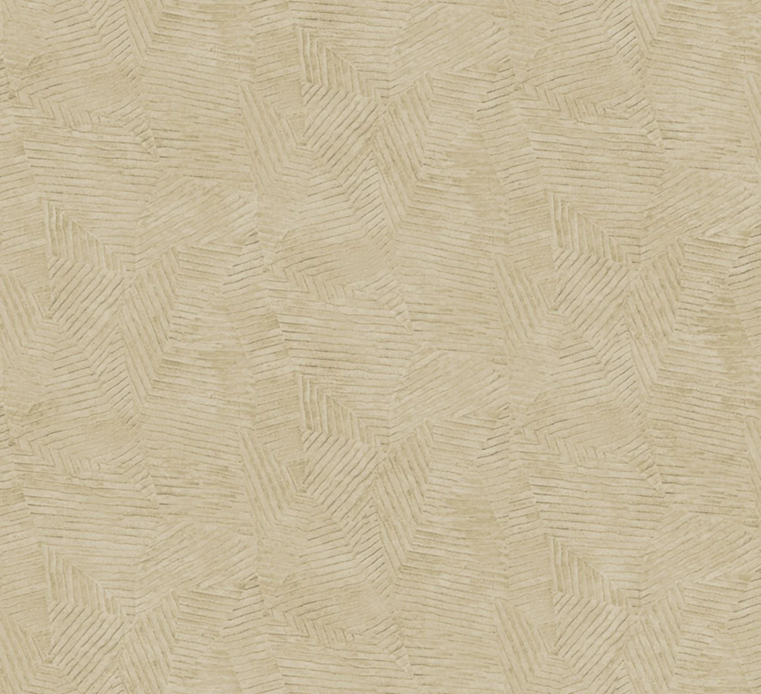 Tapeta metaliczna z geometrycznym wzorem liści LORE - DORÉ złoty - Image 3