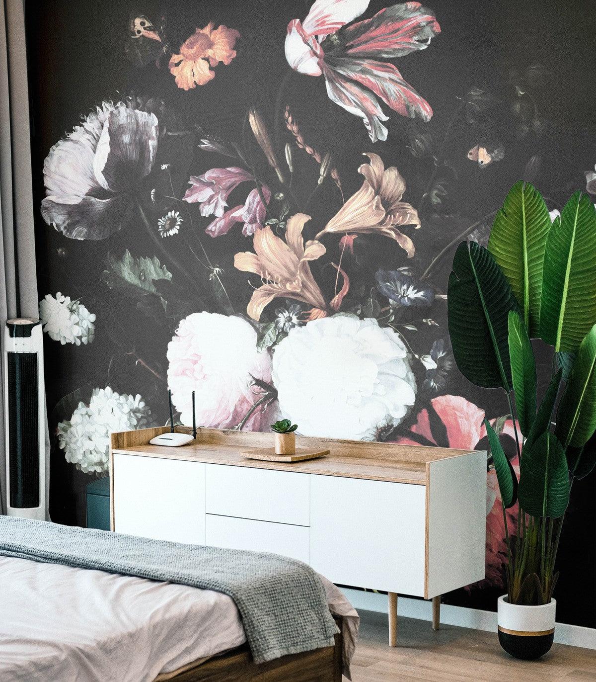 Tapeta MIDNIGHT FLOWERS
