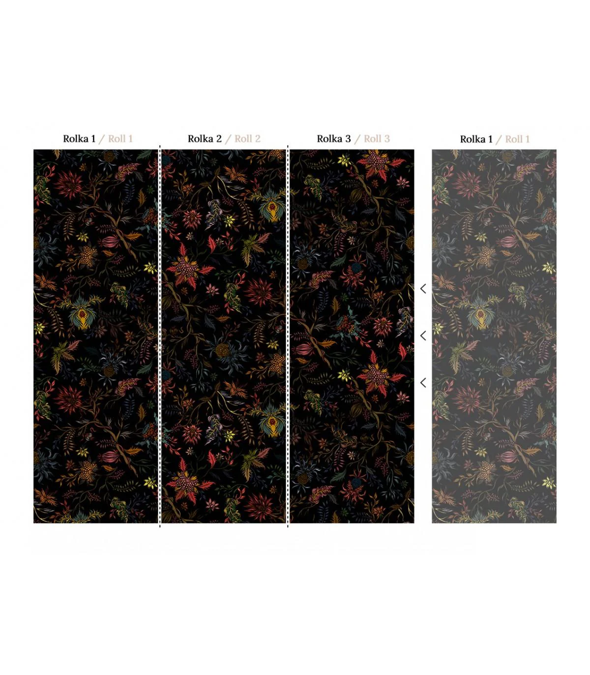 Tapeta NIGHT FLOWERS - Image 5