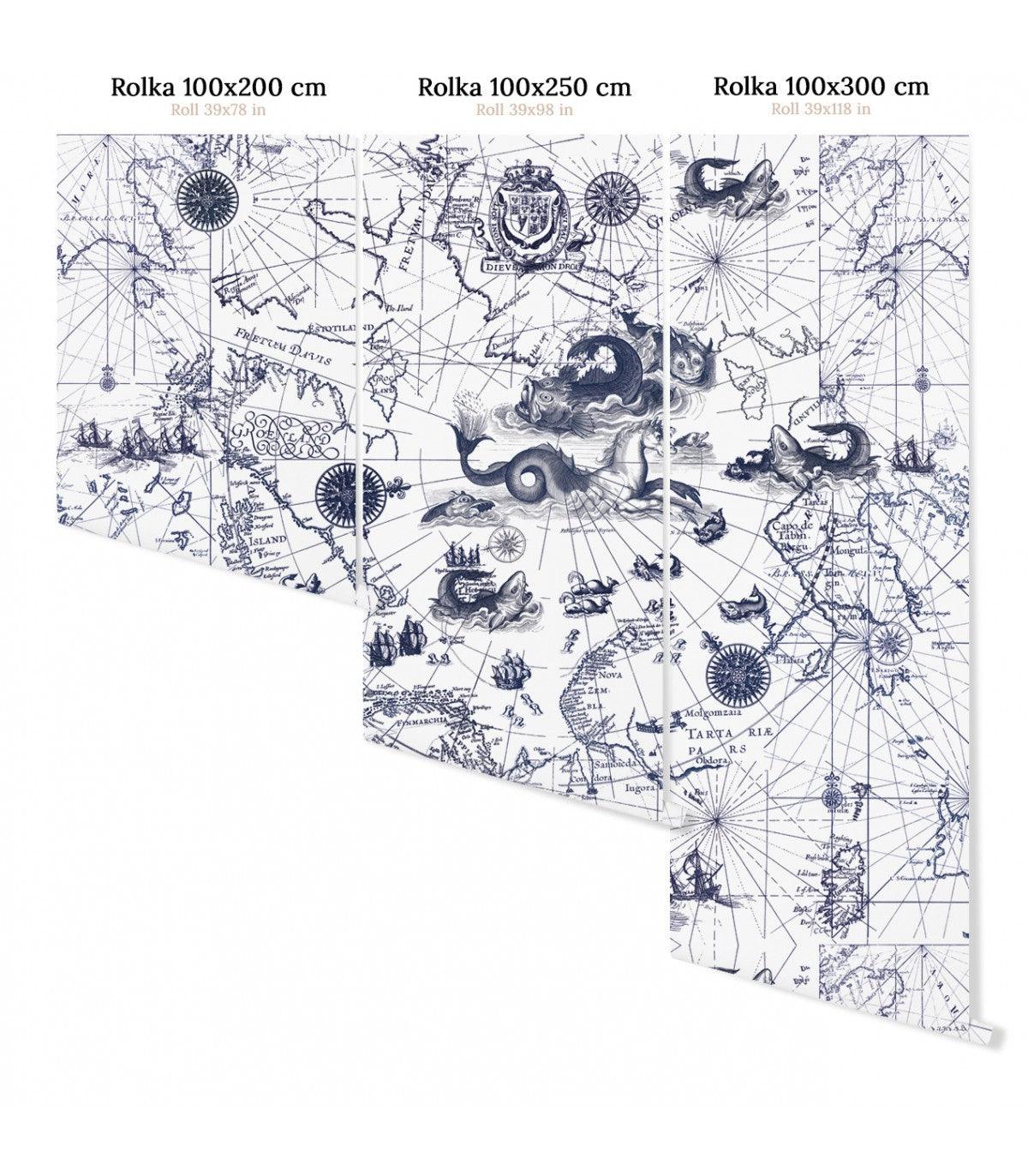 Tapeta OCEAN MAP - Image 2