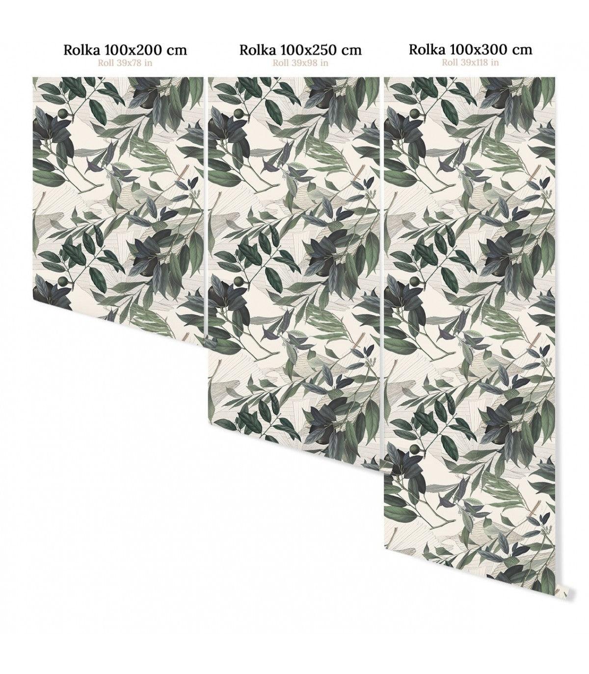 Tapeta OLIVE BRANCH WHITE - Image 5