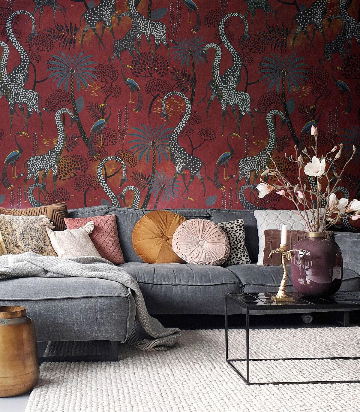 Tapeta ORIENTAL GIRAFFE