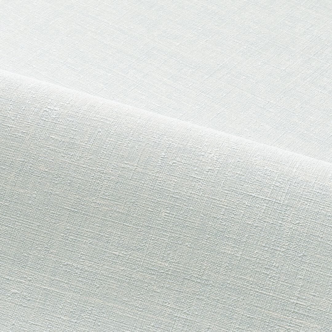 Tapeta strukturalna imitująca lniane płótno SHINOK - BLEU POLAIRE jasny niebieski z szarym - Image 3