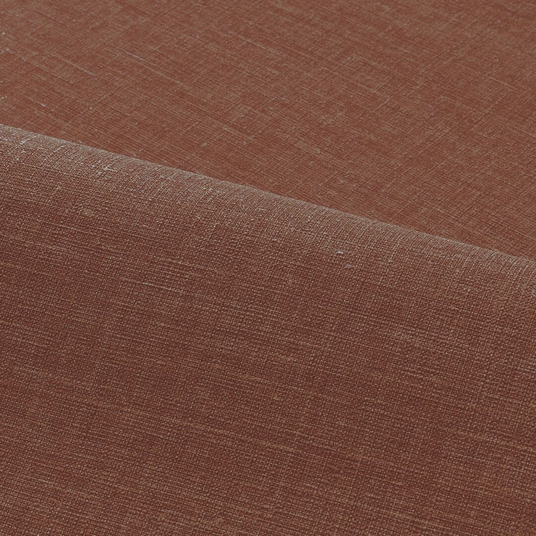 Tapeta strukturalna imitująca lniane płótno SHINOK - TERRACOTTA terakota - Image 4