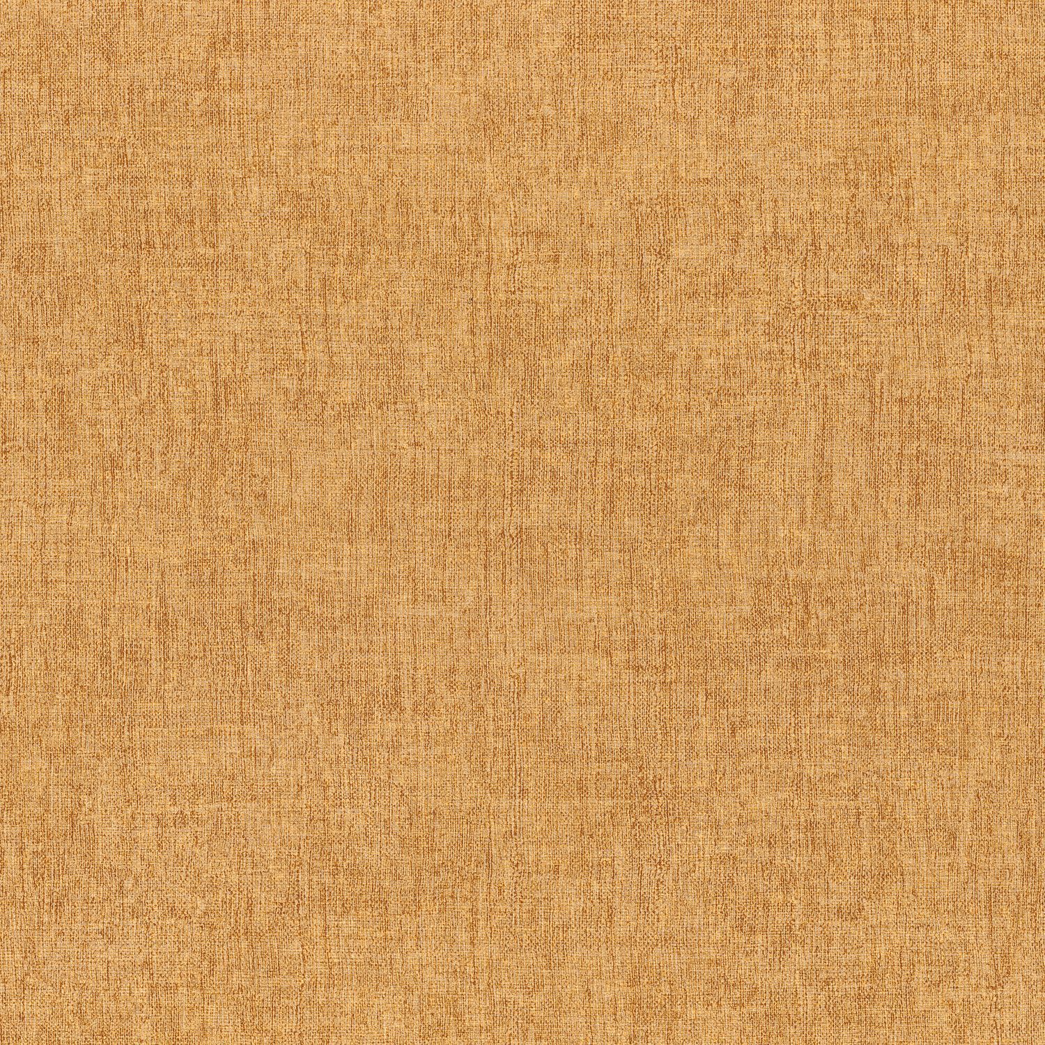 Tapeta strukturalna imitująca płótno DIOLA - OCRE musztardowy
