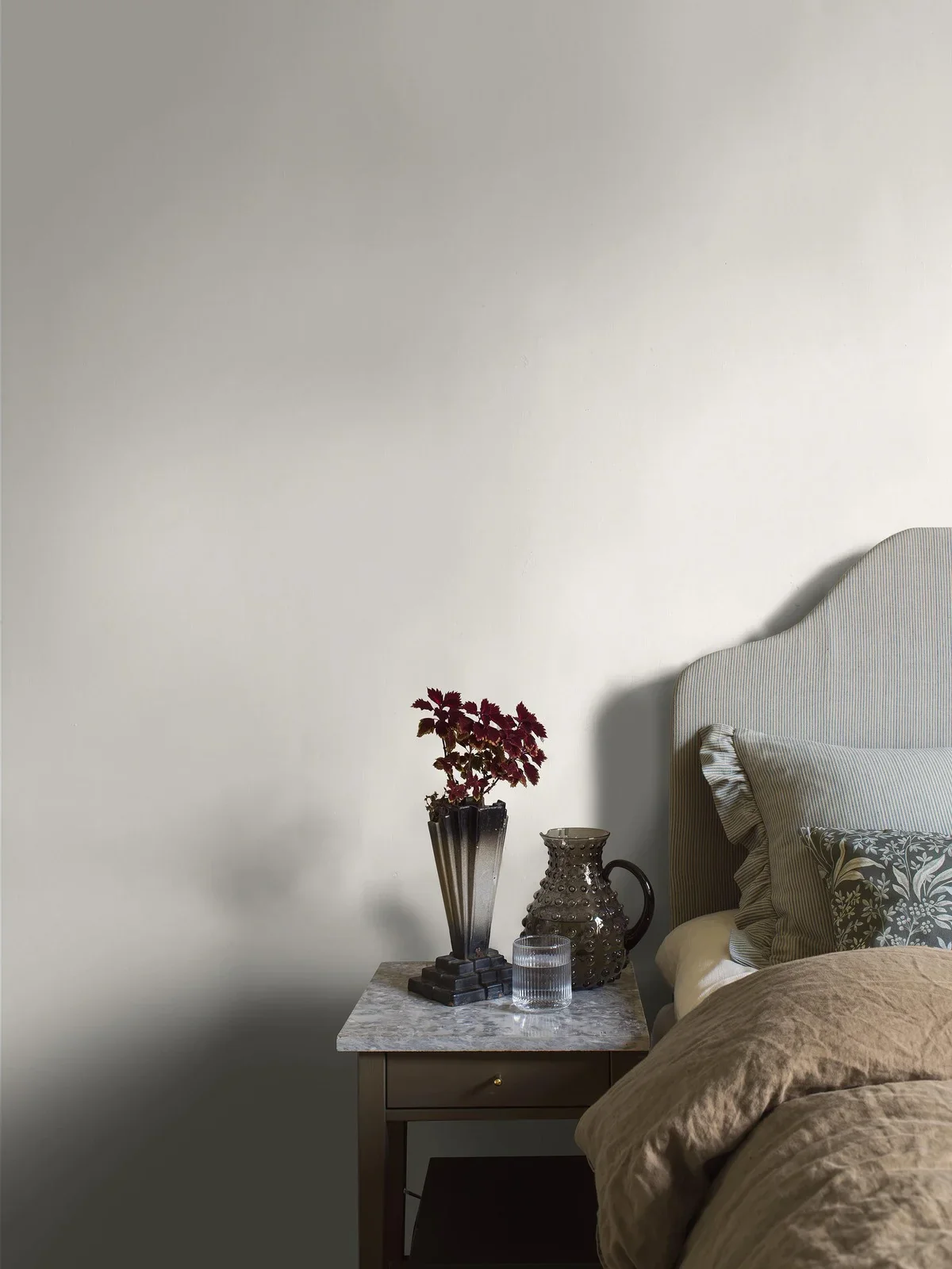 Tapeta strukturalna imitująca len LINEN - SOFT LINEN złamana biel - Image 2