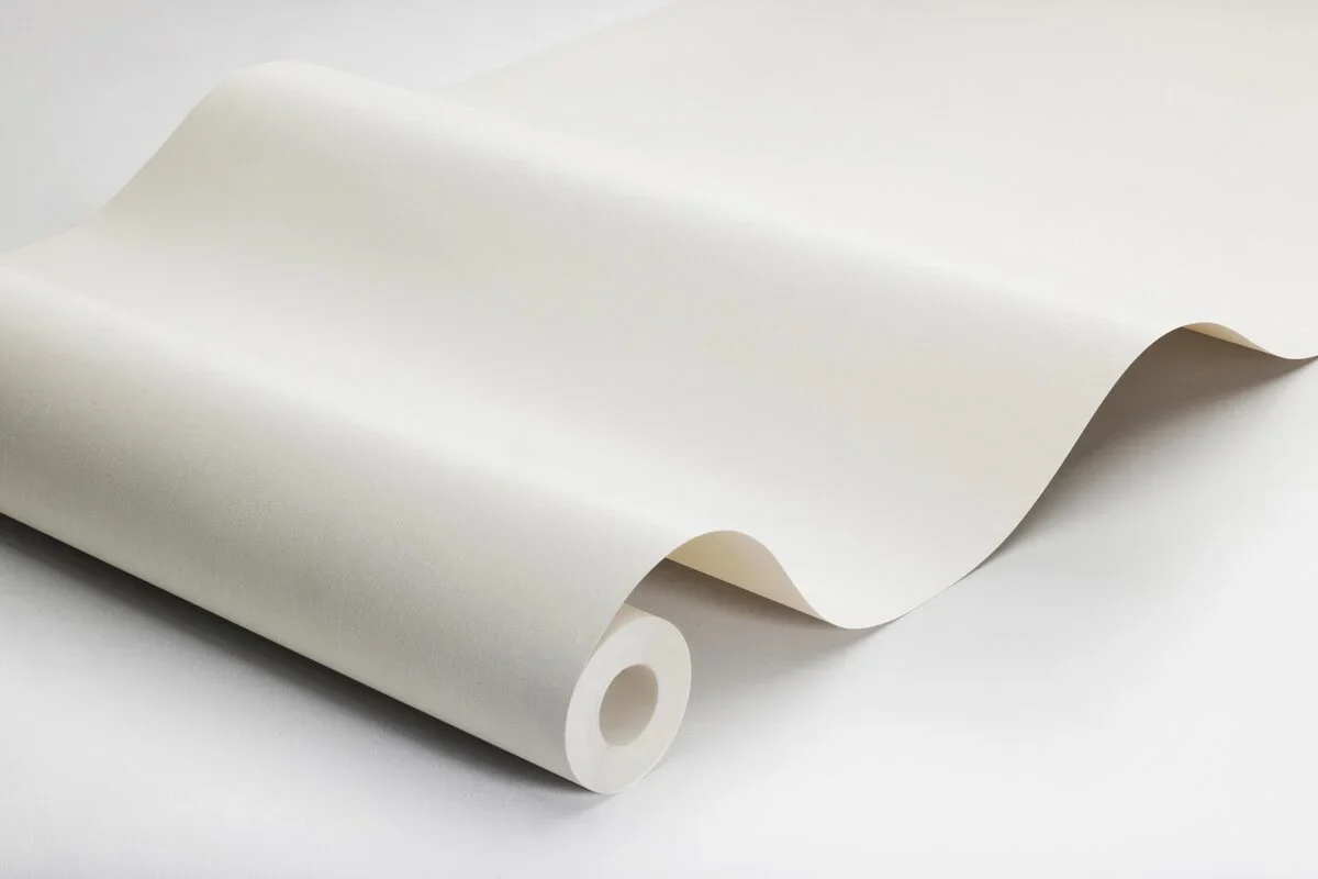 Tapeta strukturalna imitująca len LINEN - SOFT LINEN złamana biel - Image 4